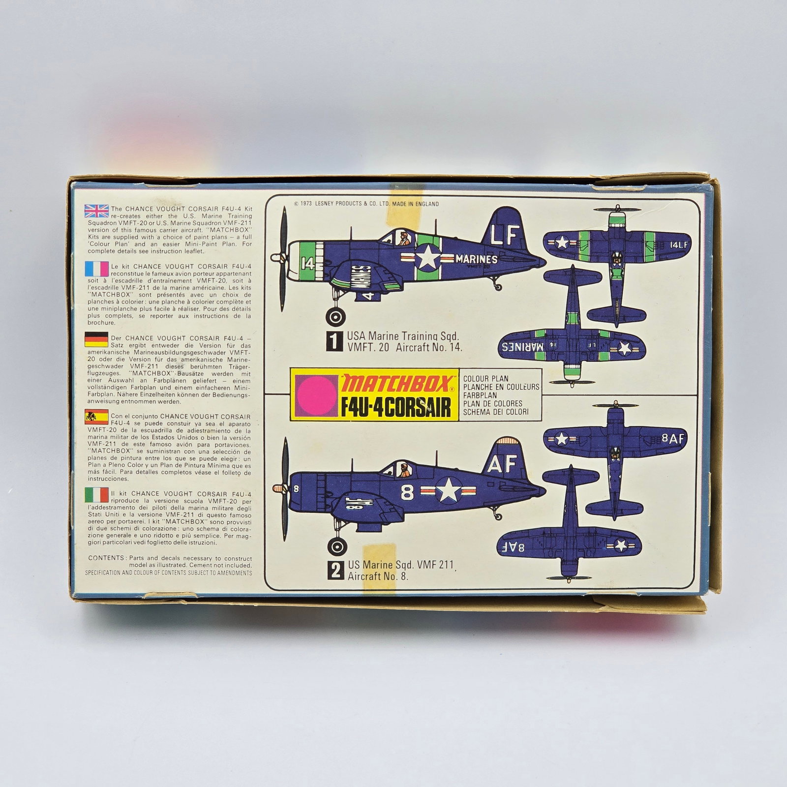 Matchbox Plane Model Kit - 2