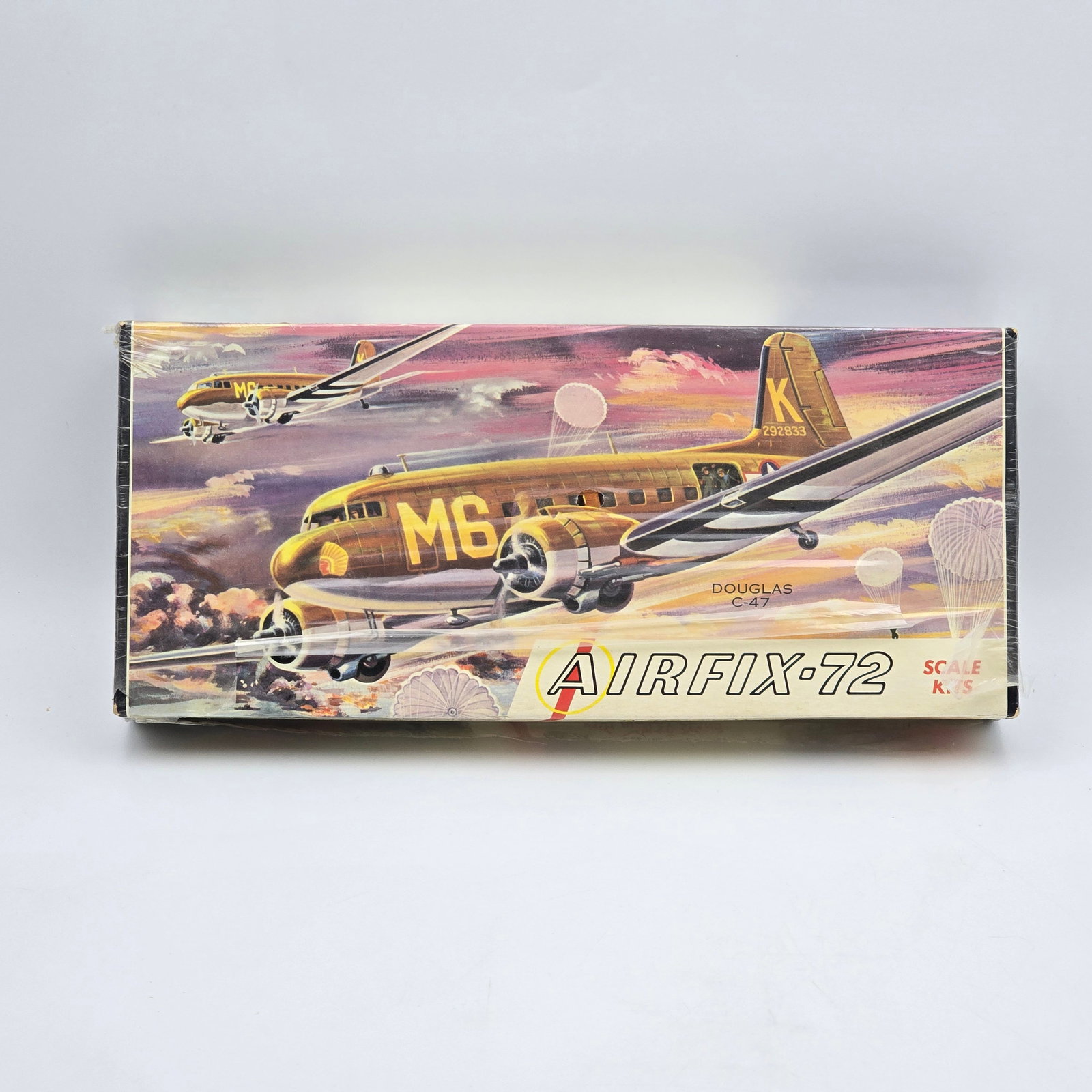 Airfix Plane Model Kit: Airfix Plane Model kits, with box and looks to be complete and unassembled. 1- Douglas C-47 The box looks to be Factory sealed/unopened and in good condition, despite a tear in the plastic. 