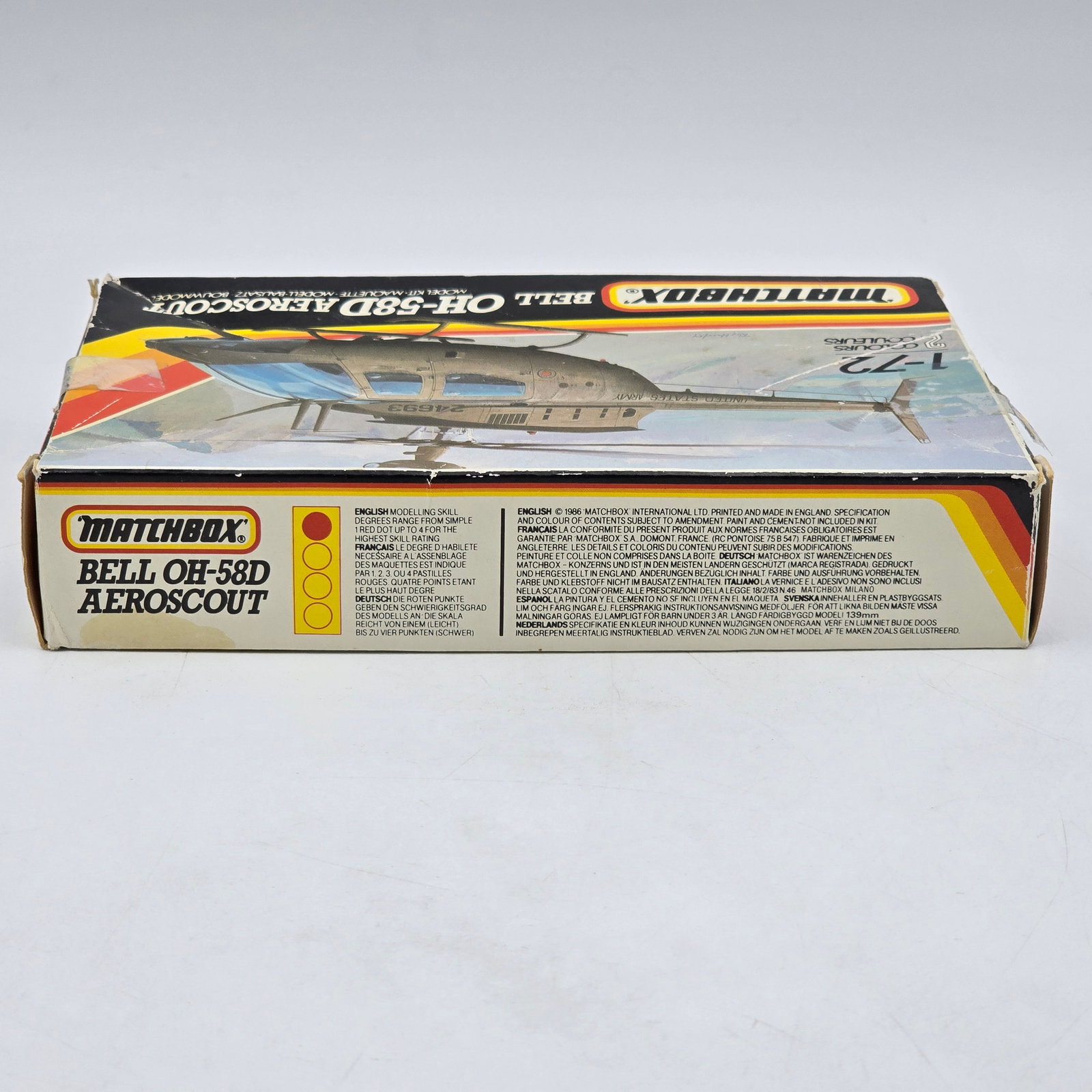 MatchBox Helicopter Model Kit - 4