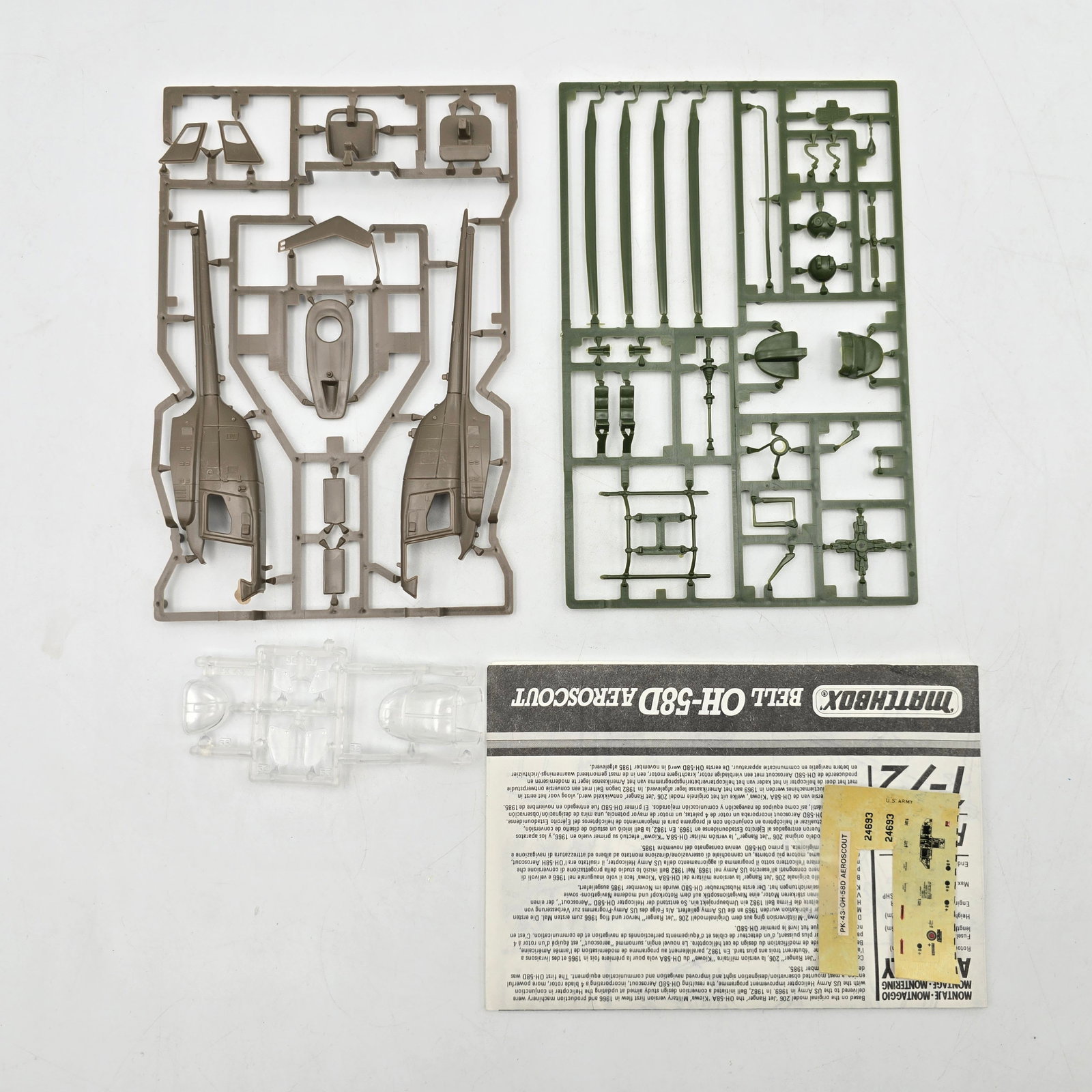 MatchBox Helicopter Model Kit - 6
