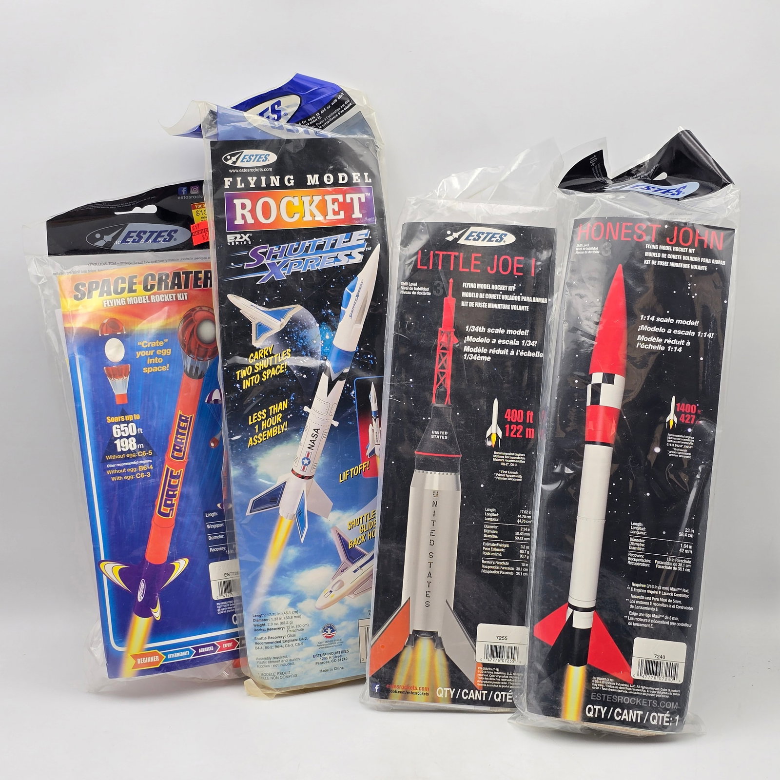 Estes Model Rocket Kit Lot of 4 (1 of 9)