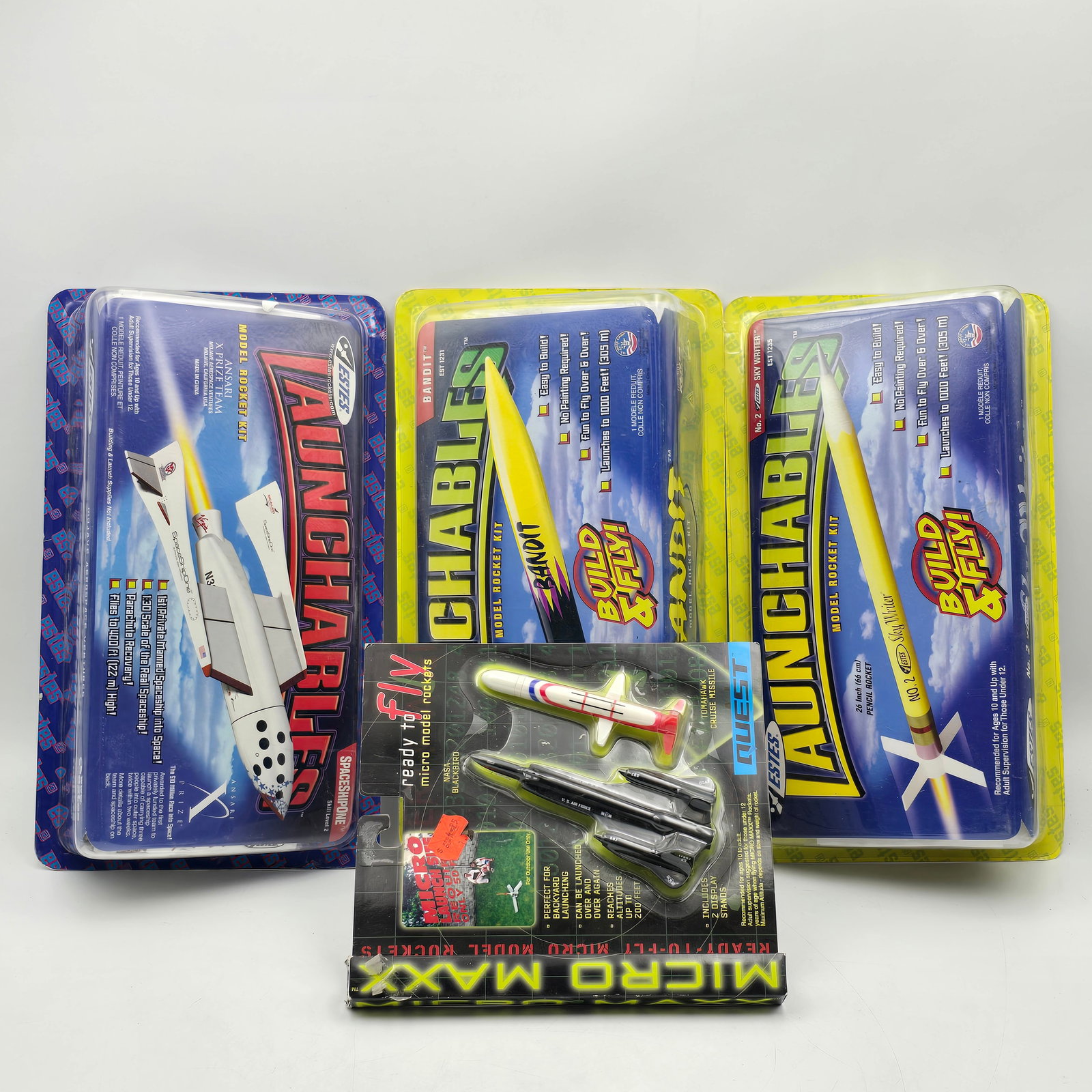 Estes Model Rocket Kit Lot of 4 (1 of 15)
