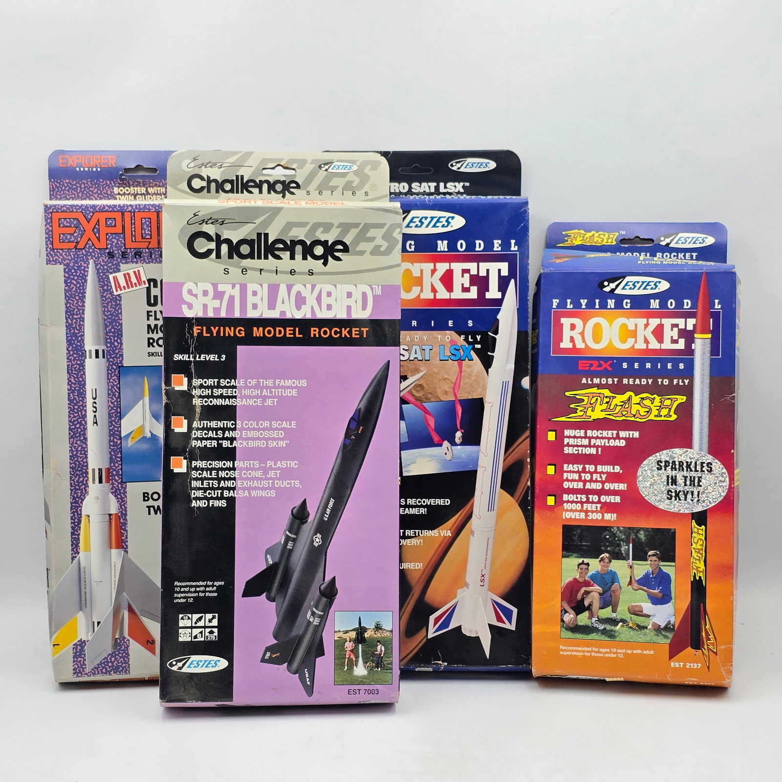 Estes Model Rocket Kit Lot of 4 (1 of 11)