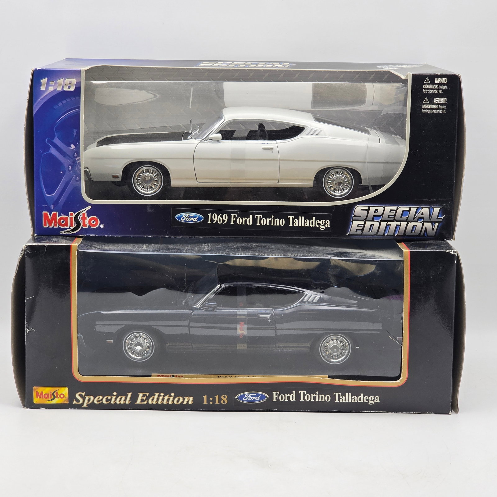 Pair of 1:18 Scale Maisto Diecast Models (1 of 14)