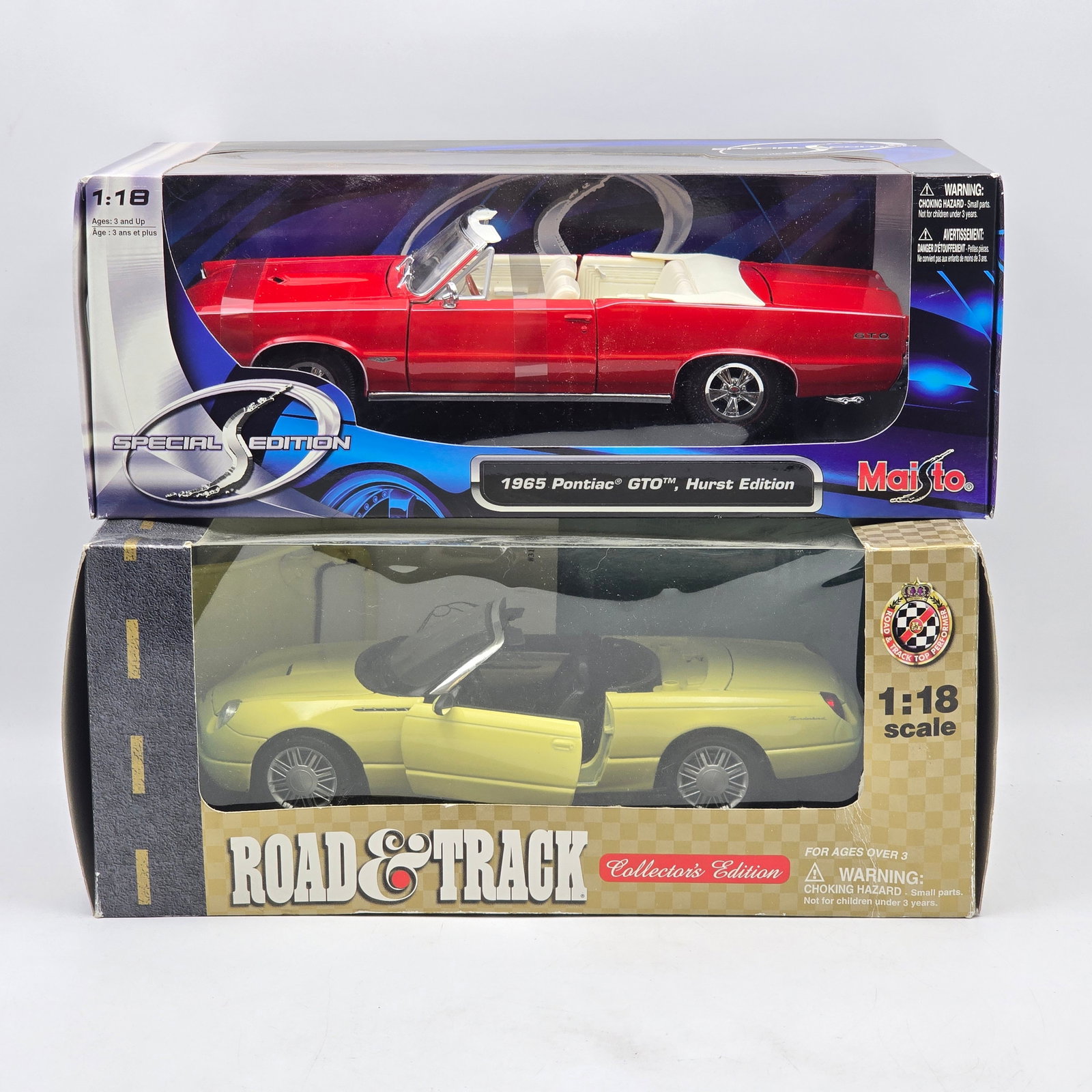 Pair of 1:18 Scale Diecast Models (1 of 13)