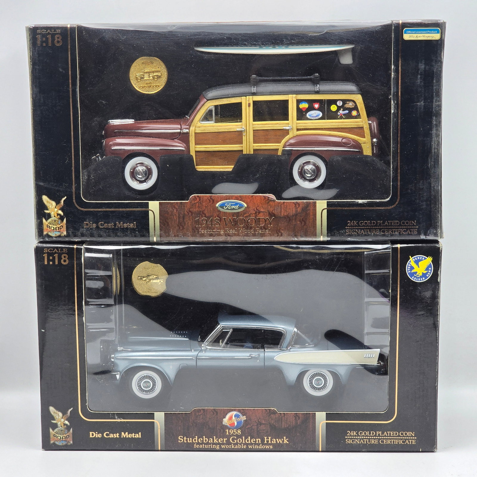 Pair of Road Signature Die Cast Models (1 of 13)