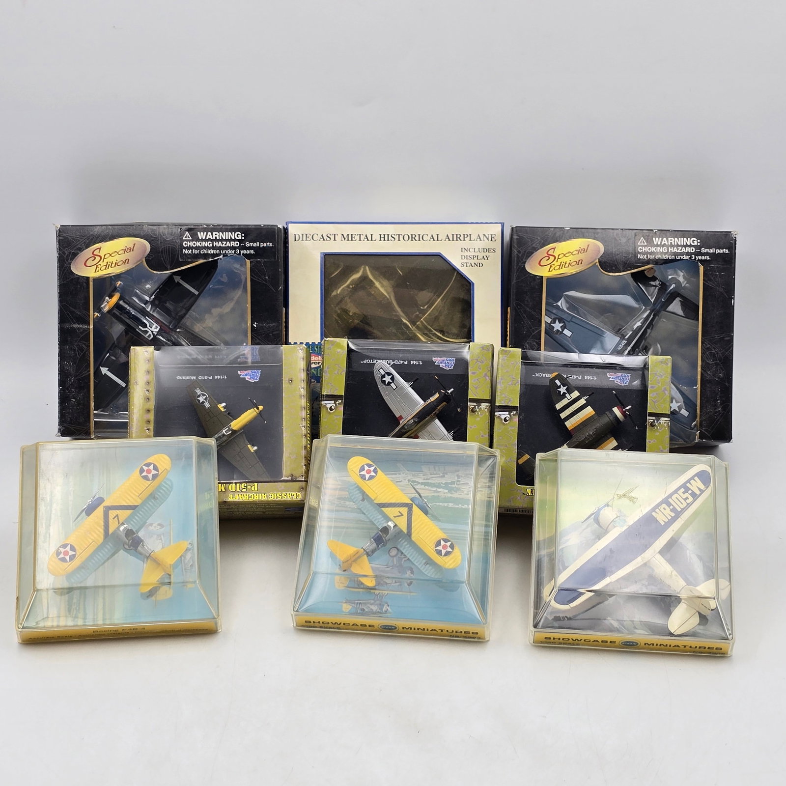 Lot of 9 Assorted Diecast Planes (1 of 10)