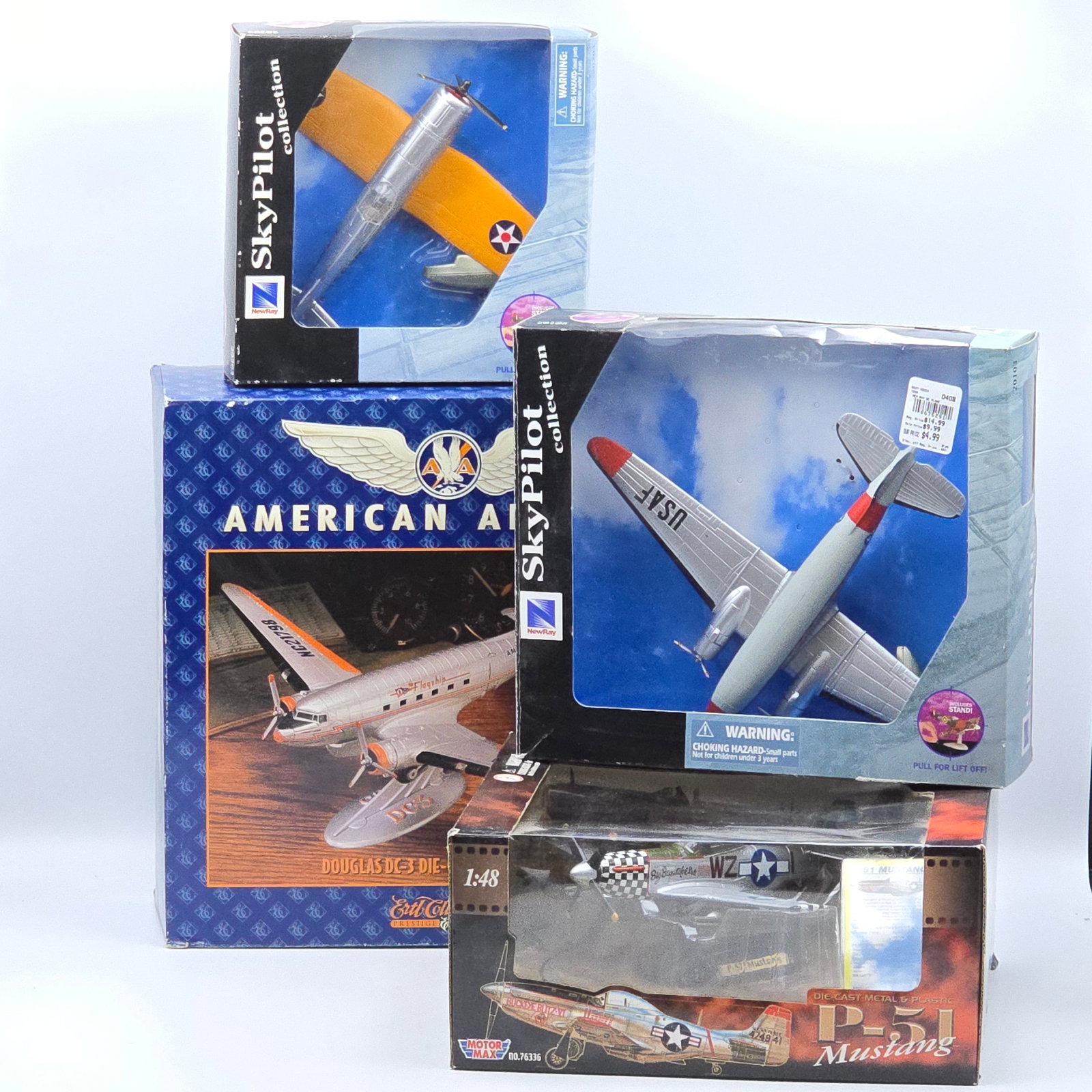 Diecast Airplane Models Lot of 4 (1 of 14)
