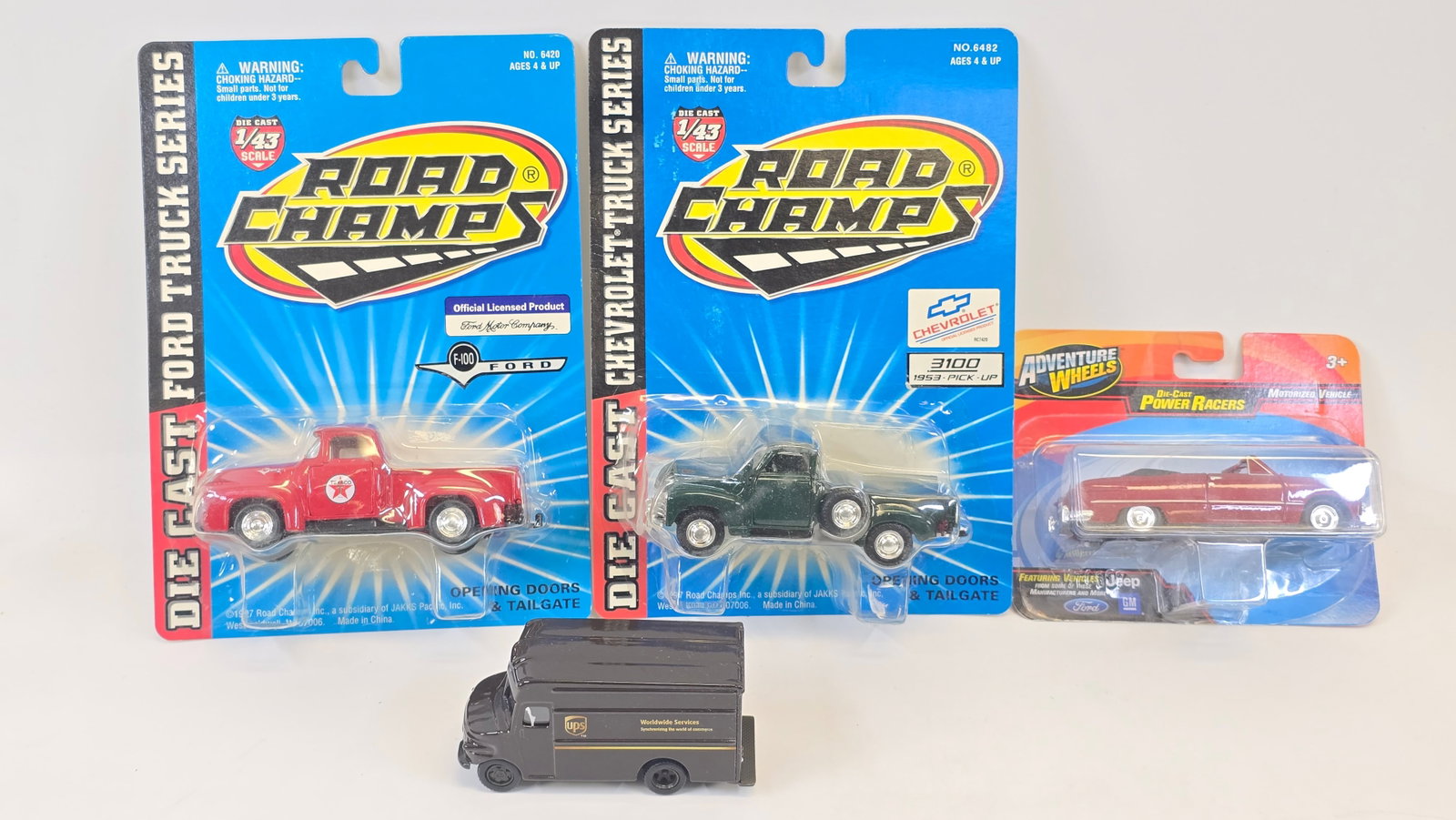 Road Champs & Diecast Vehicle Lot of 4 (1 of 10)