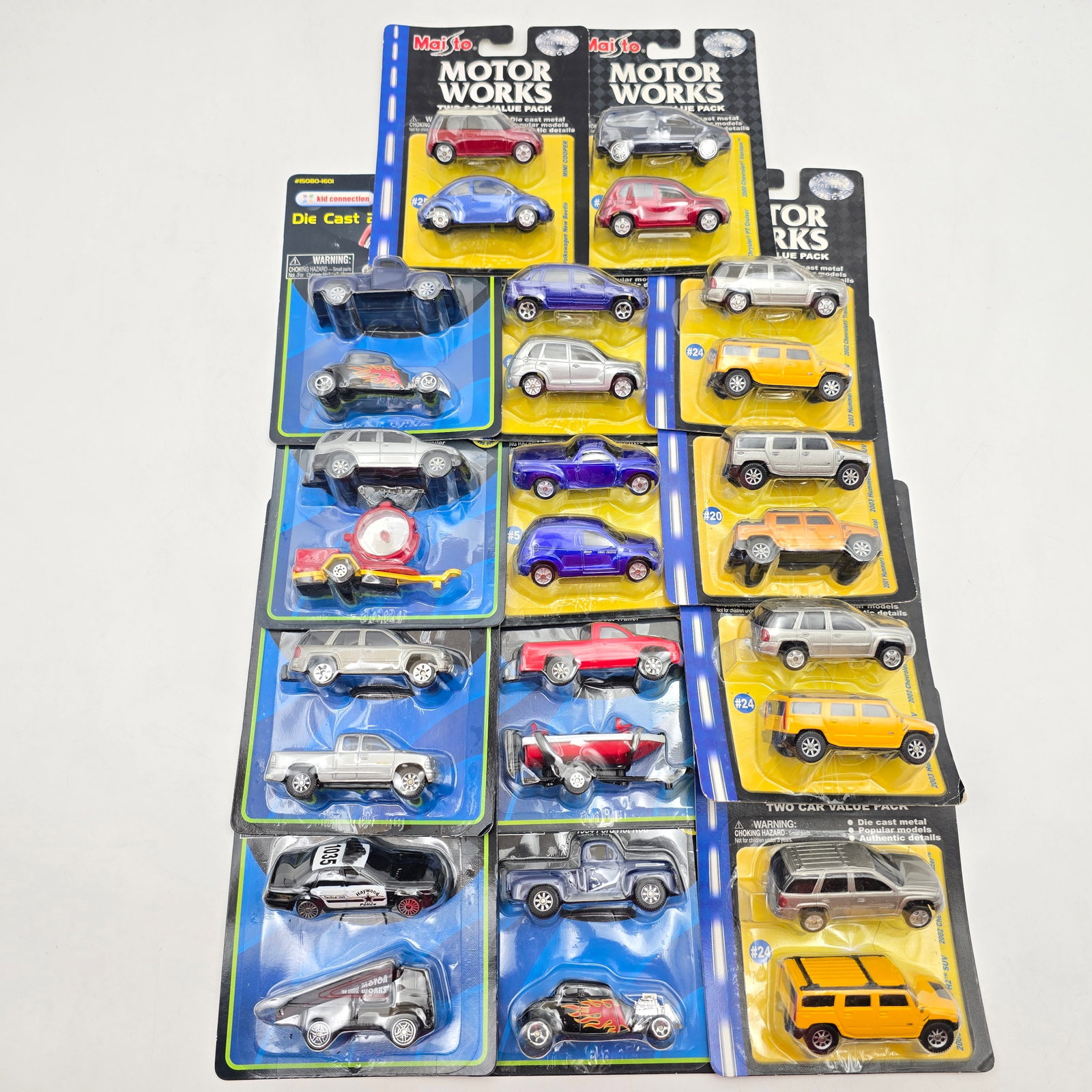 Lot of 14 Maisto & Kid Connections 2 Packs (1 of 13)
