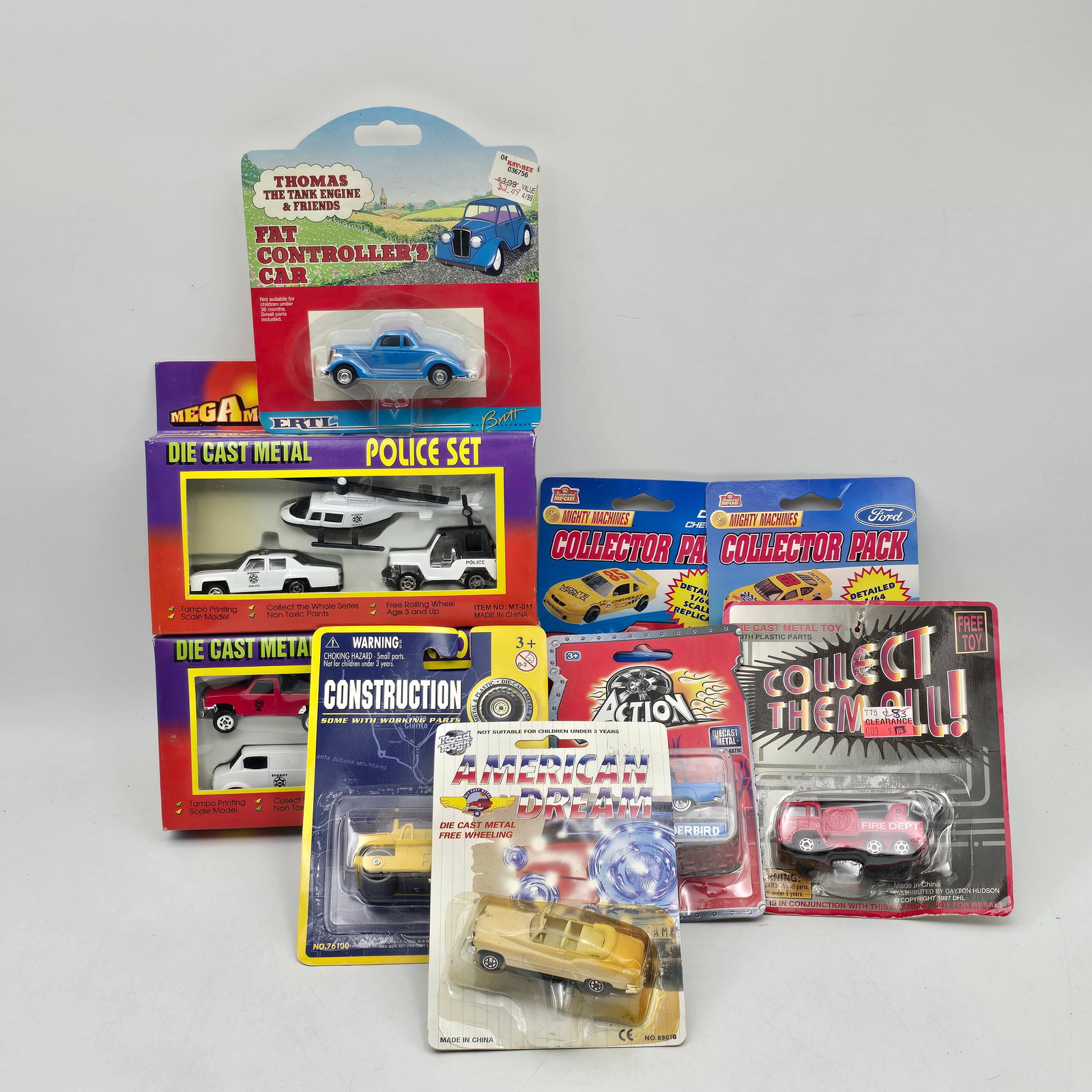 Diecast Vehicle & Playset Lot of 9 (1 of 9)