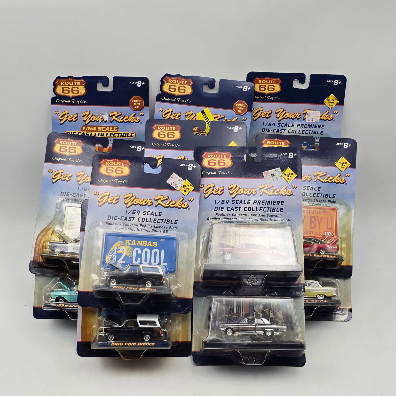Route 66 Diecast Lot of 16 (1 of 17)