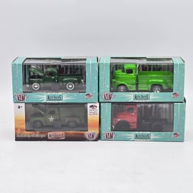 Lot of 4 M2 Truck Die Cast Models