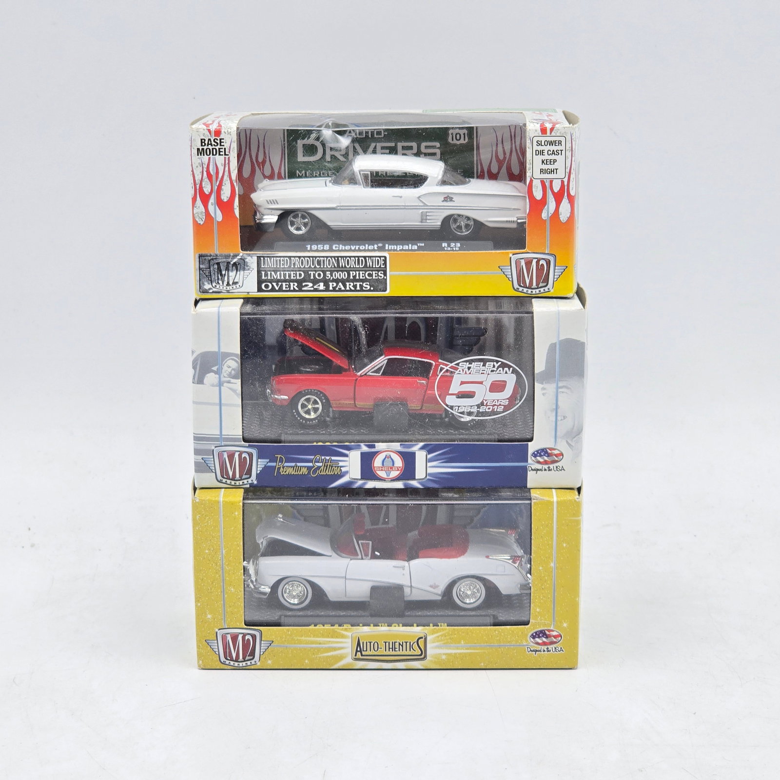 Lot of 3 M2 Die Cast Models (1 of 2)