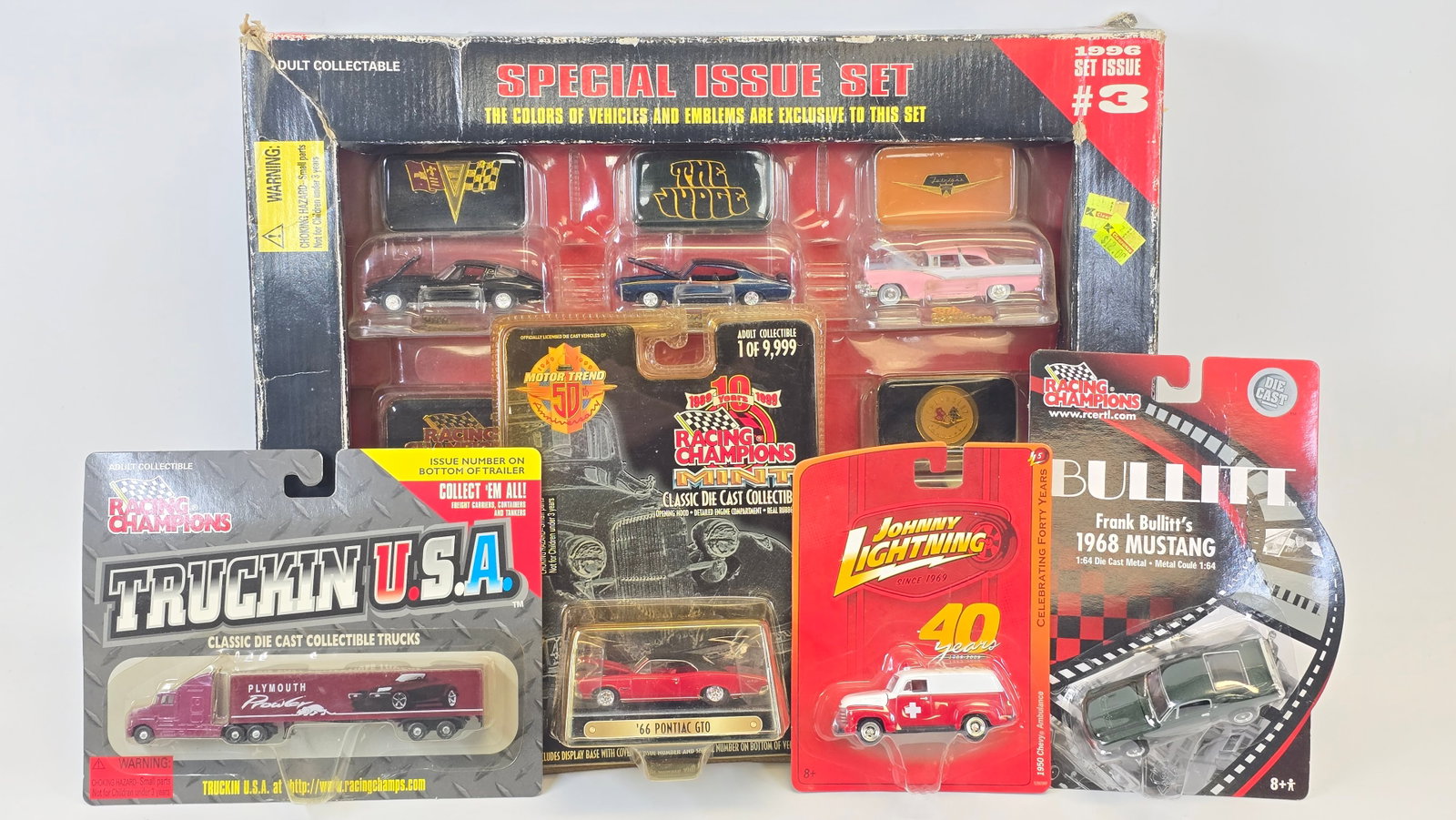 Diecast Collectible Lot of 5 Racing & Classics (1 of 7)