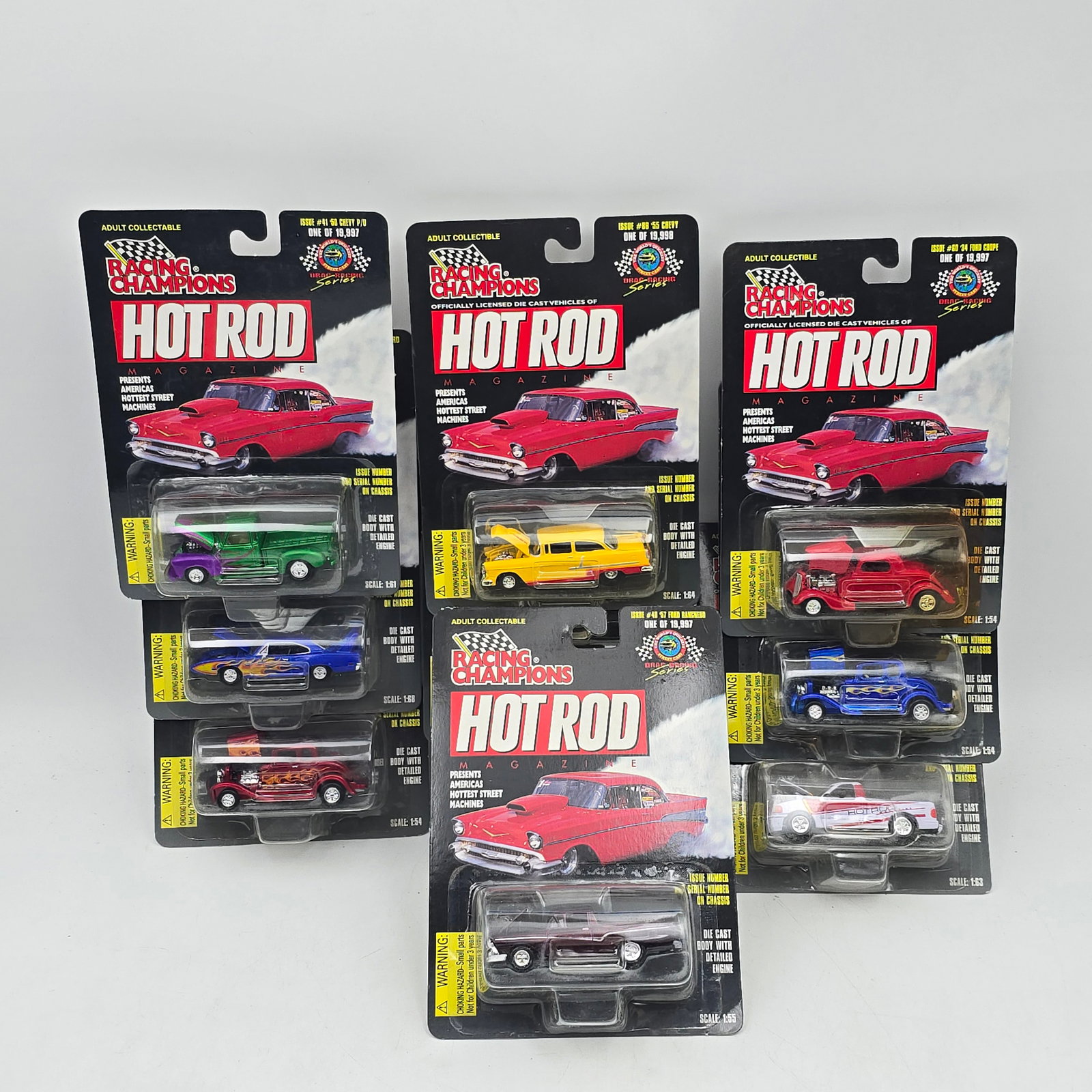 Racing Champions Hot Rod Lot of 10 (1 of 11)