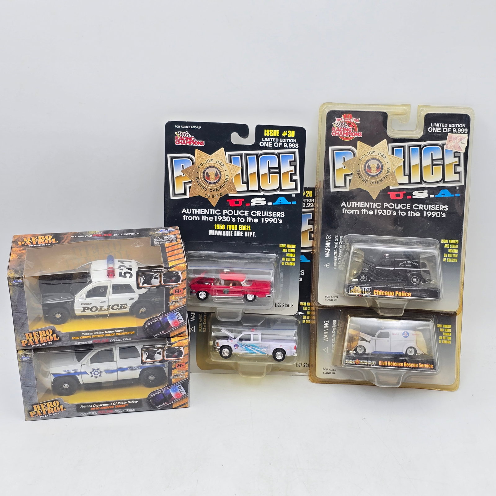 Lot of 6 Racing Champions Emergency (1 of 7)