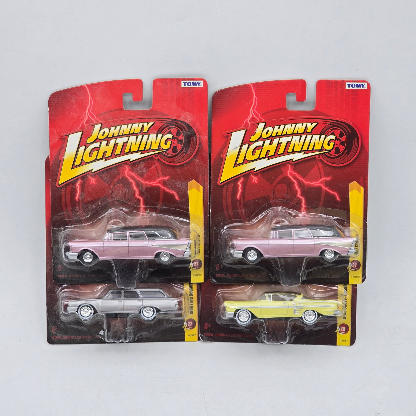 Lot of 4 Johnny Lighting Die Cast Car Models (1 of 13)