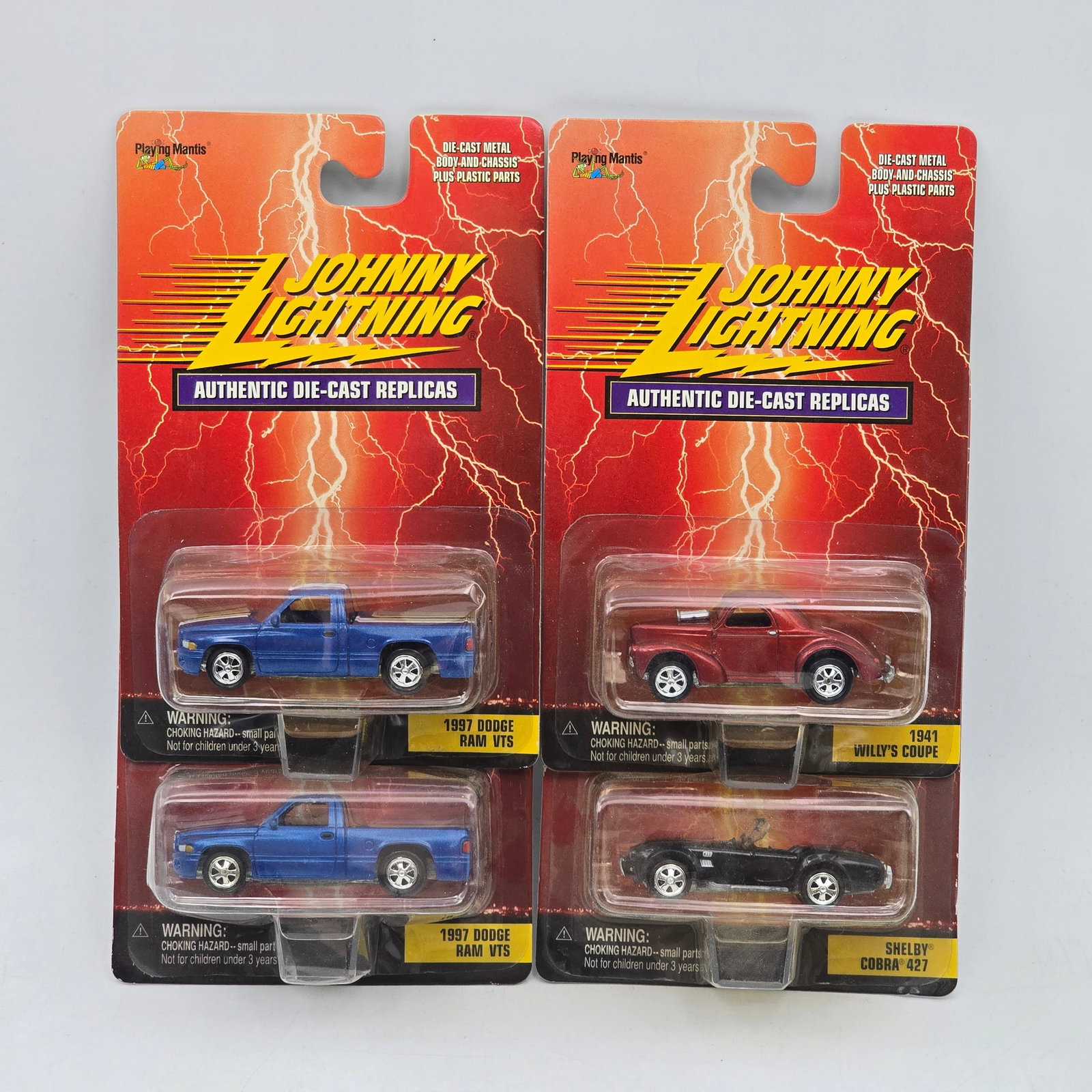Lot of 4 Johnny Lighting Die Cast Car Models (1 of 13)