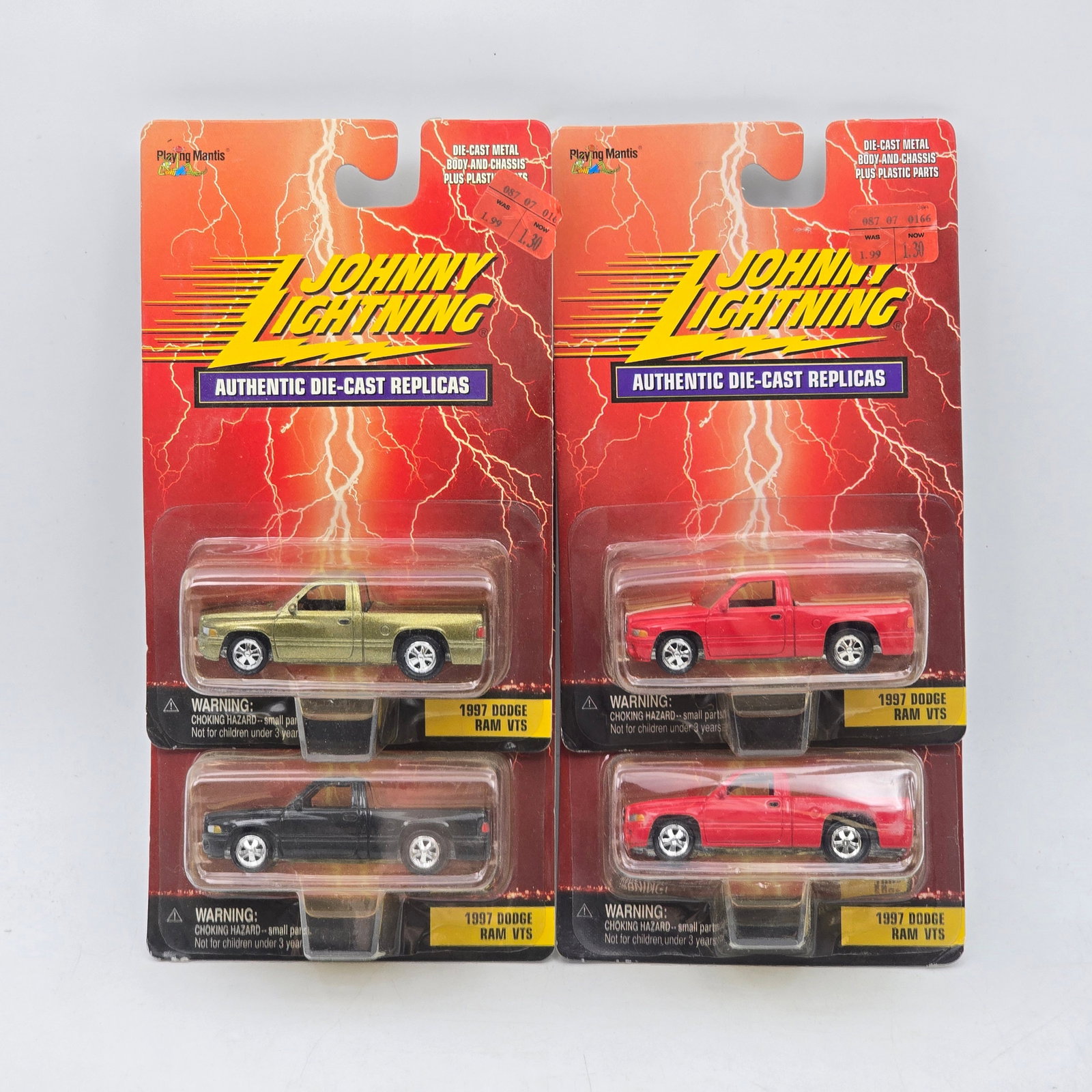 Lot of 4 Johnny Lighting Die Cast Car Models (1 of 13)