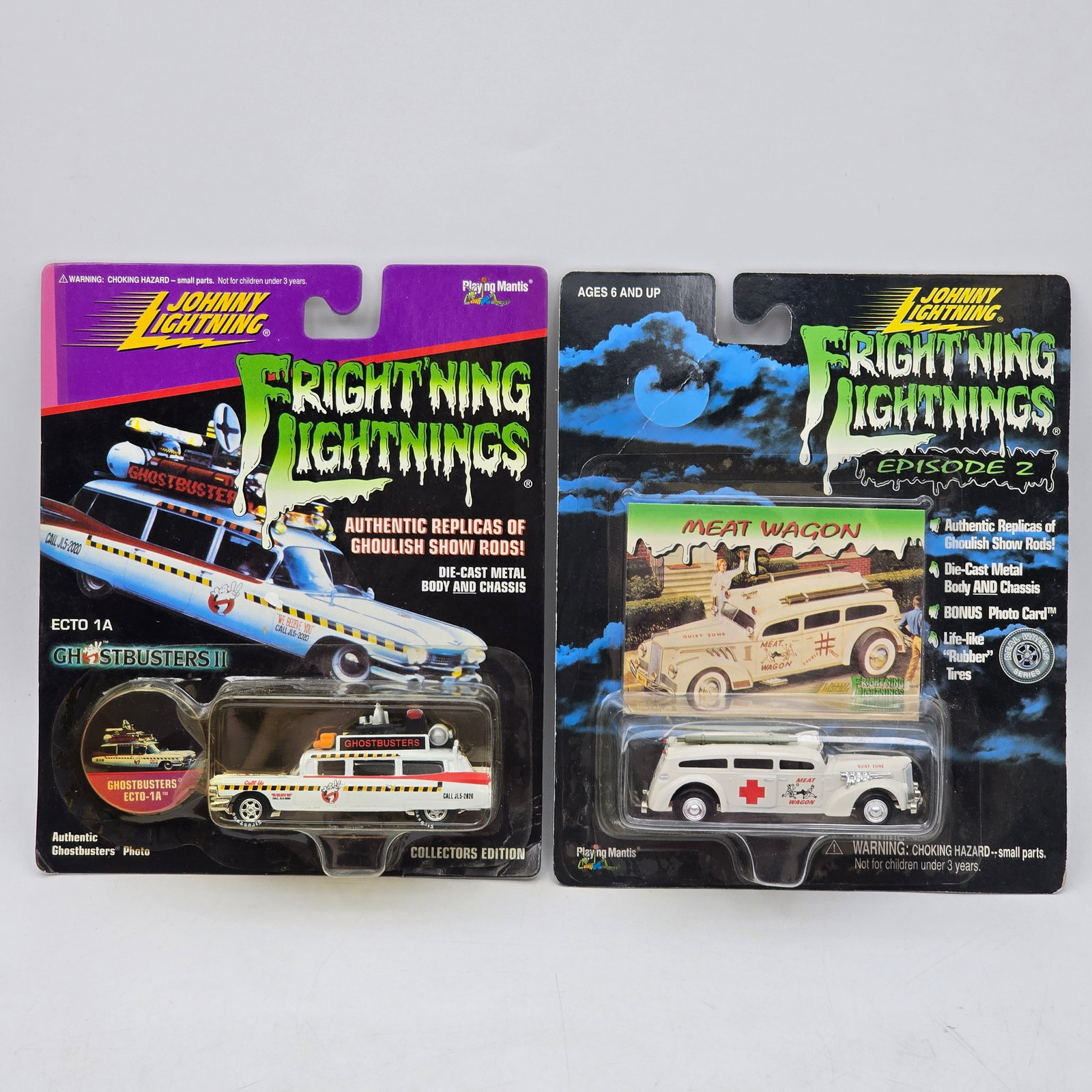 Lot of 2 Johnny Lightning Frightning (1 of 6)