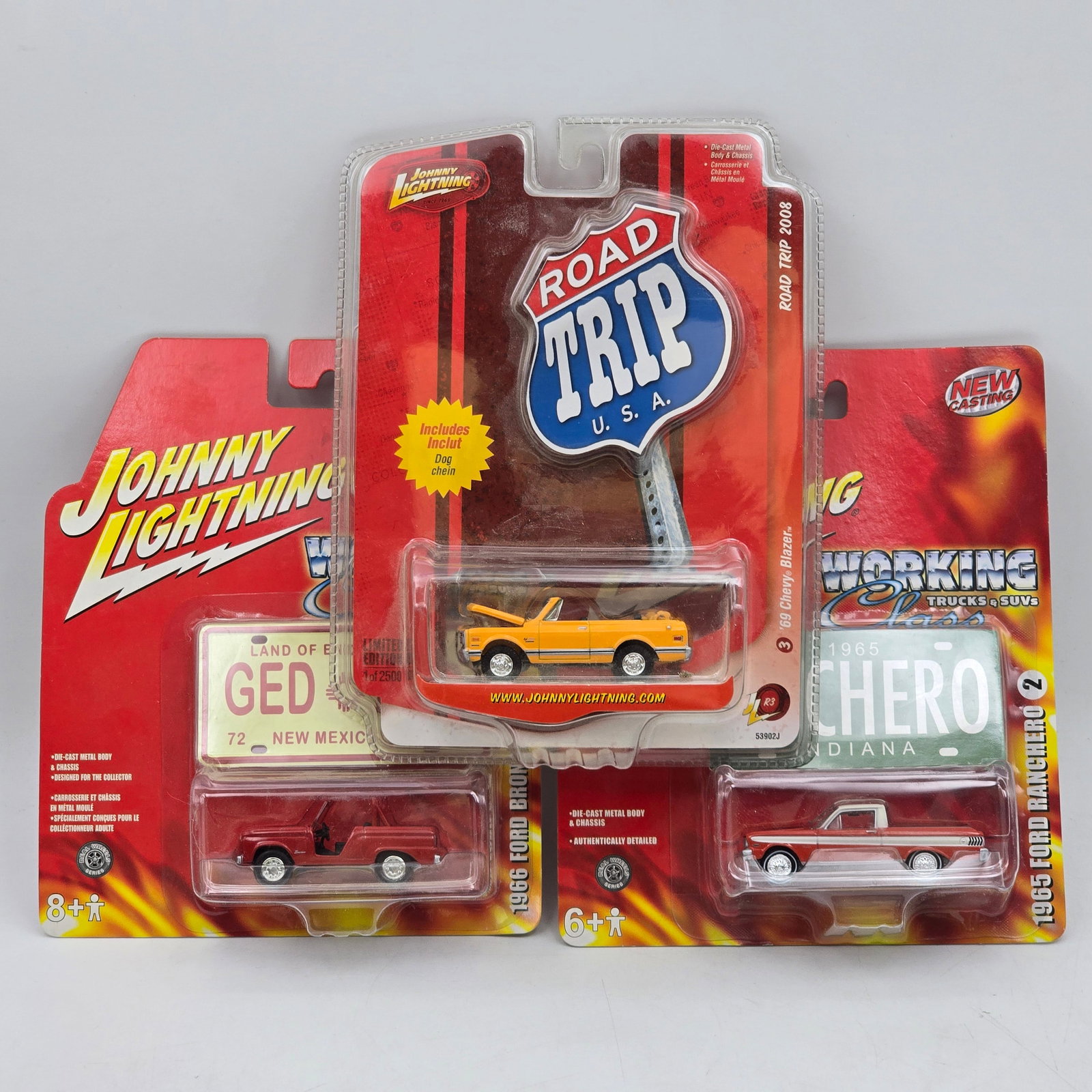 Lot of 3 Johnny Lightning Diecast (1 of 9)
