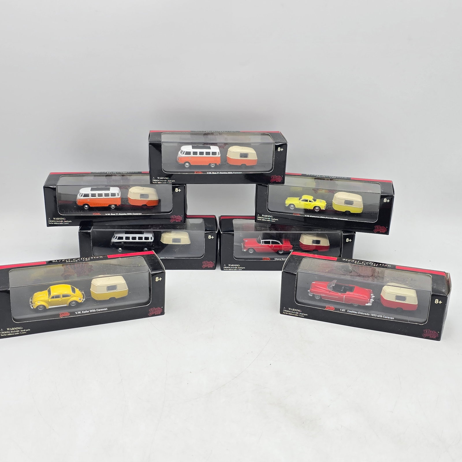 Lot of 7 Malibu International Diecast Sets (1 of 9)