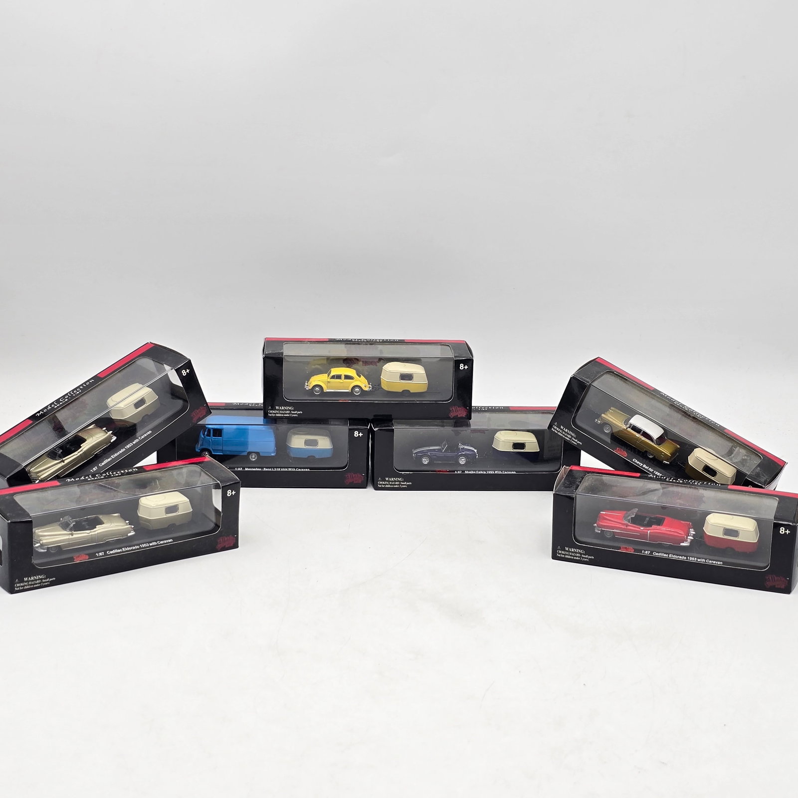 Lot of 7 Malibu International Diecast Sets (1 of 9)