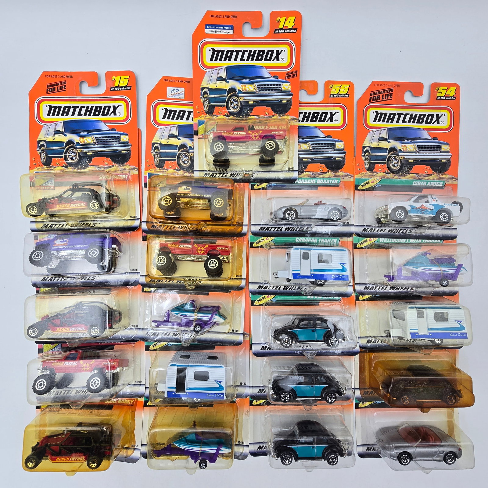 Matchbox Diecast Lot of 21 Cars & Trucks (1 of 12)