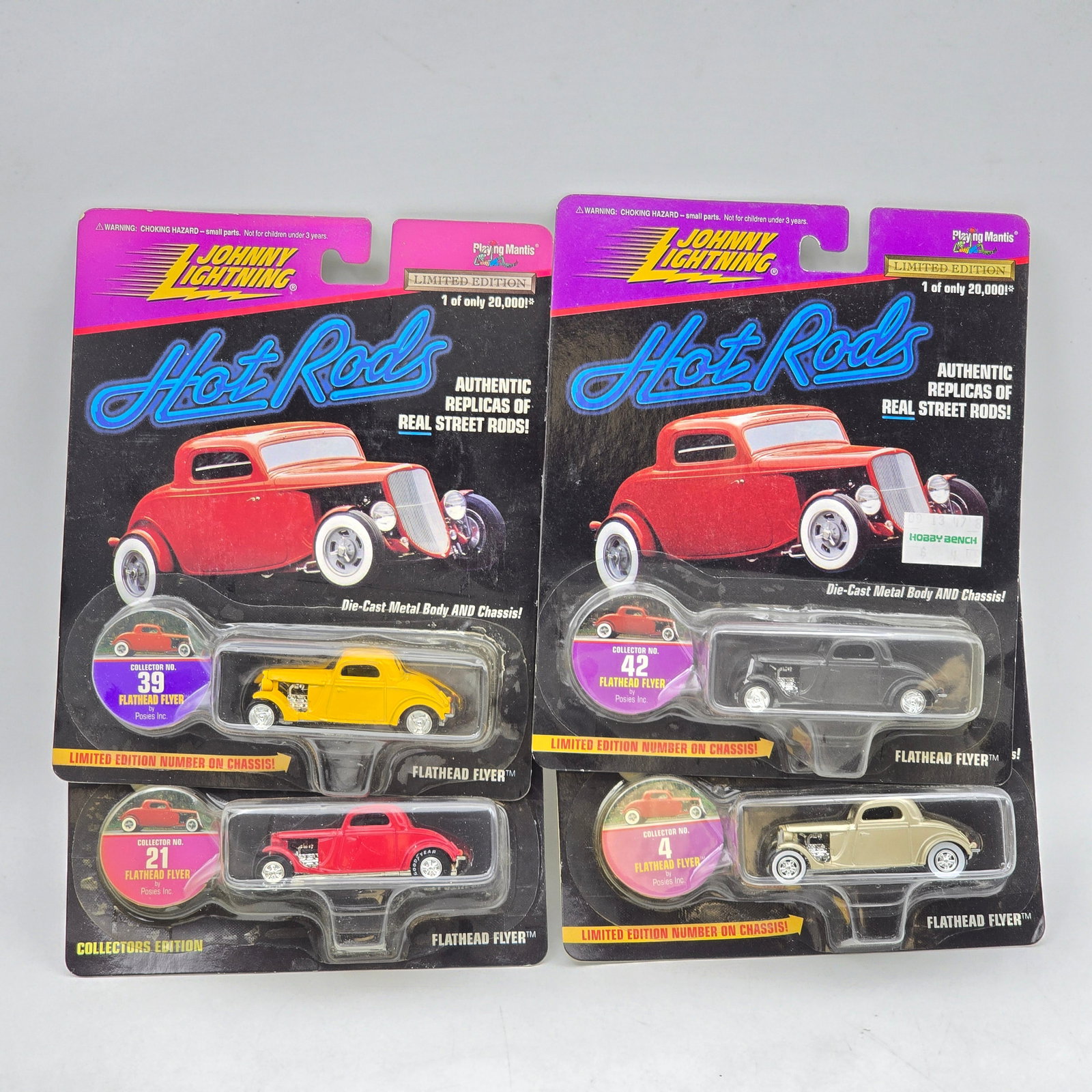 Lot of 4 Johnny Lightning Diecast (1 of 13)