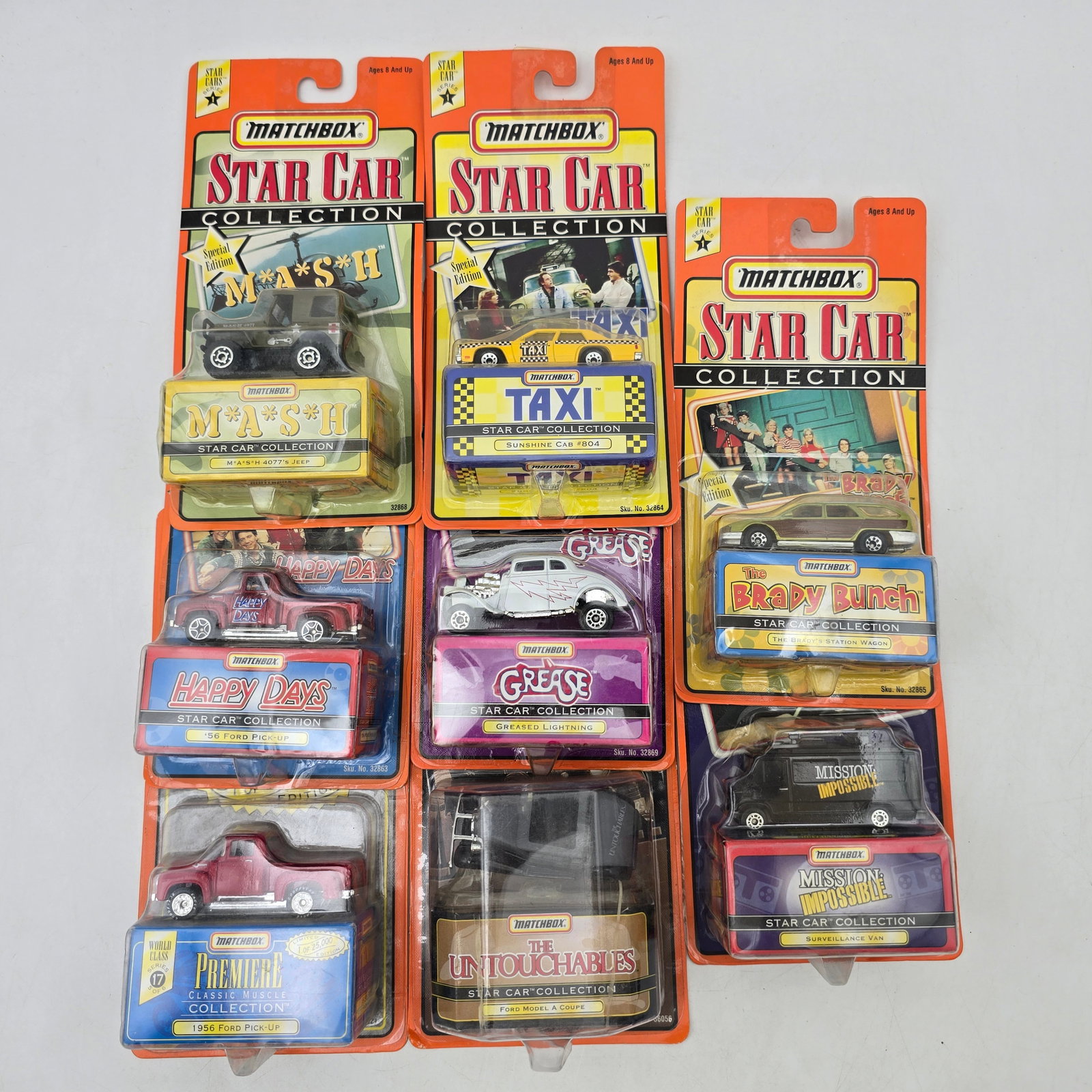 Matchbox Star Car Lot of 8 (1 of 7)