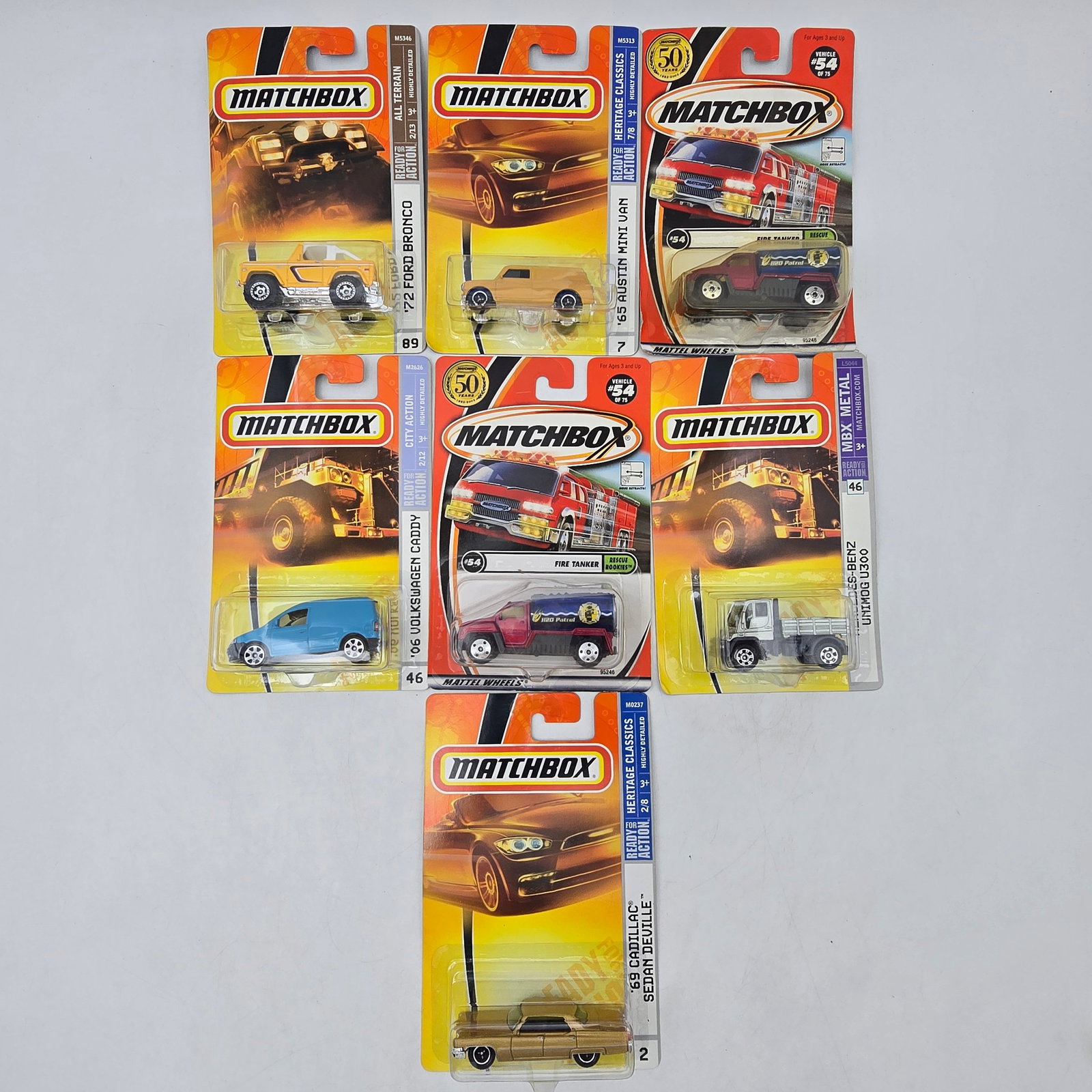 Matchbox Cars Lot of 7 (1 of 6)