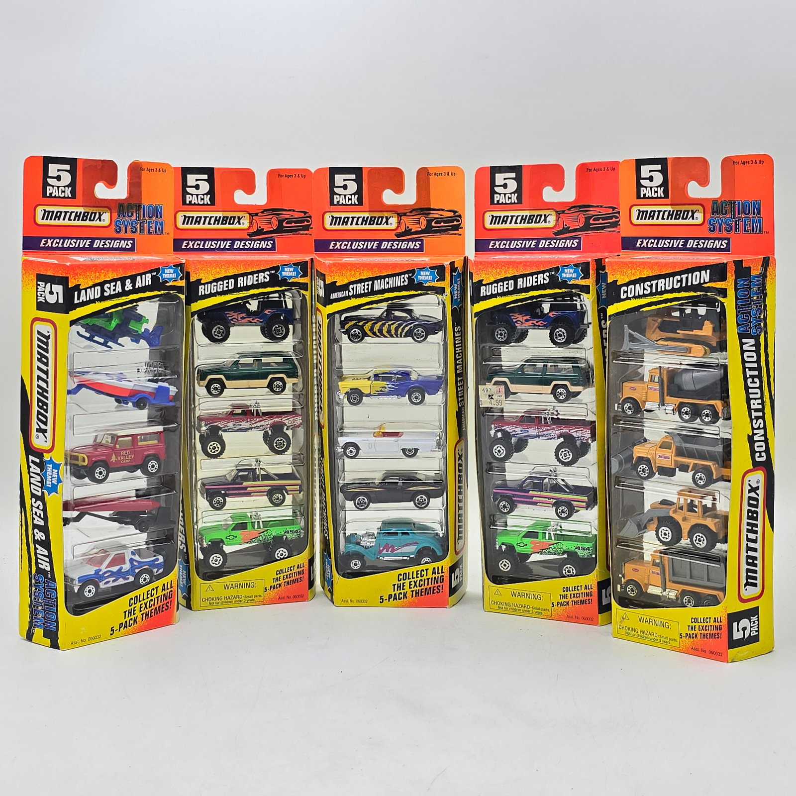 Matchbox 5 Packs Lot of 5 (1 of 5)