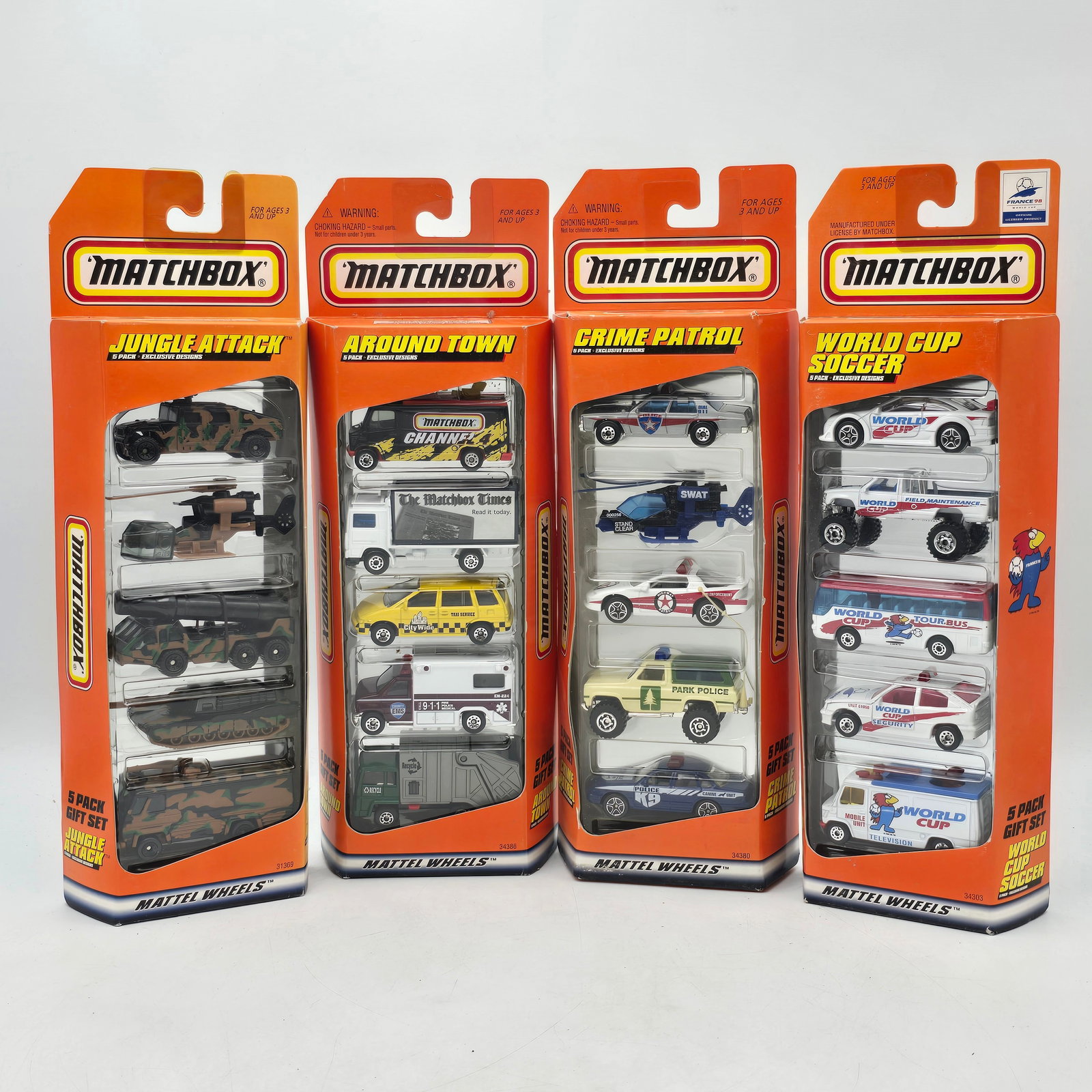 Matchbox 5 Packs Lot of 4 (1 of 5)