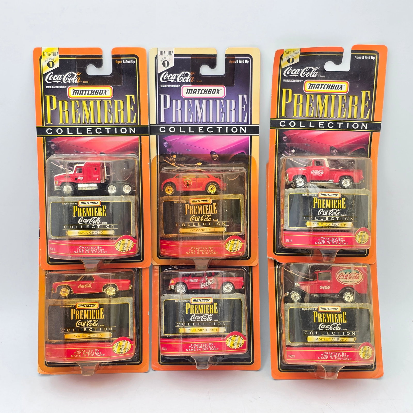 Matchbox Coke Premiere Lot of 6 (1 of 6)