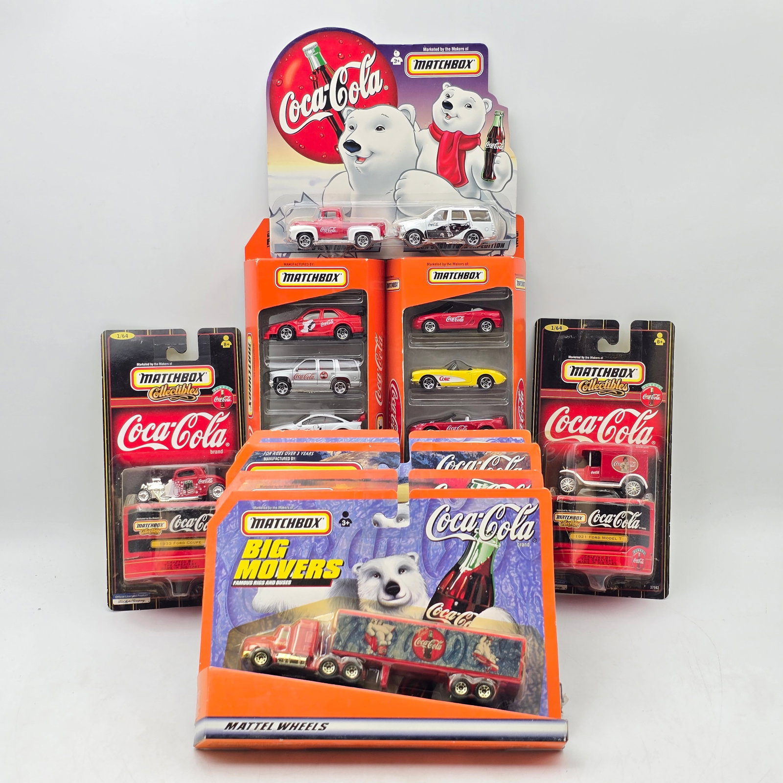Matchbox Coke Lot of 9 Diecast (1 of 11)