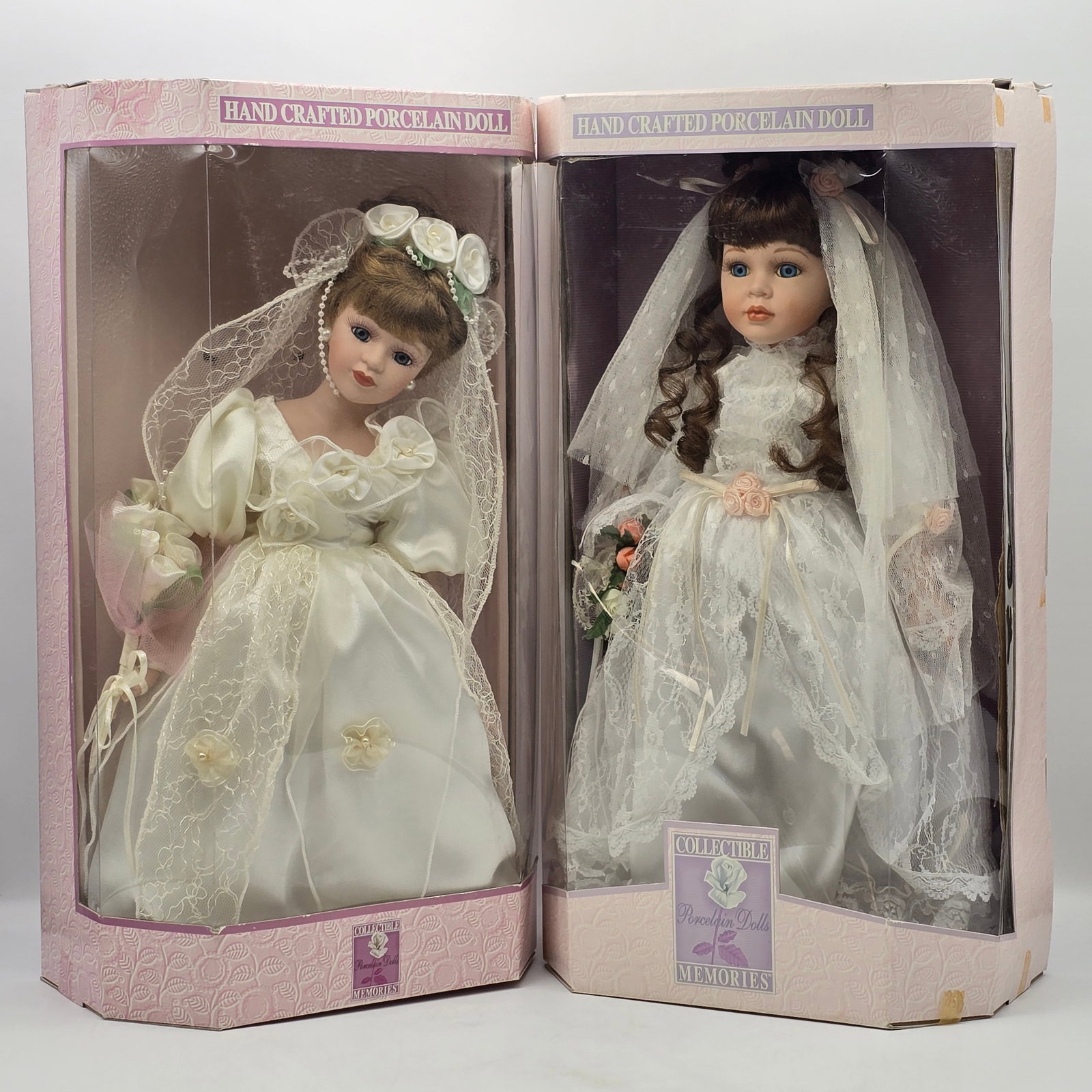 Pair of Porcelain Dolls (1 of 6)