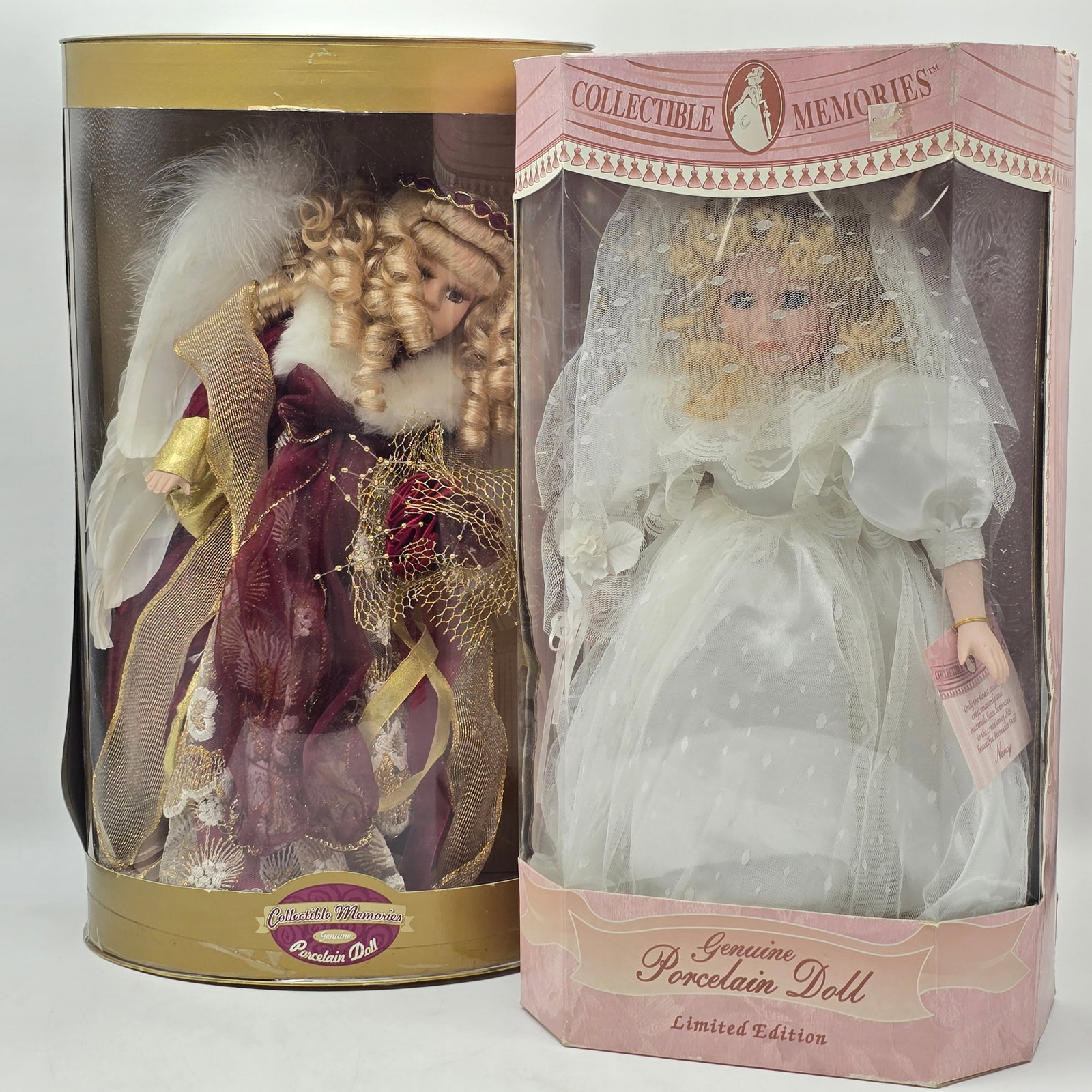 Pair of Porcelain Dolls (1 of 14)