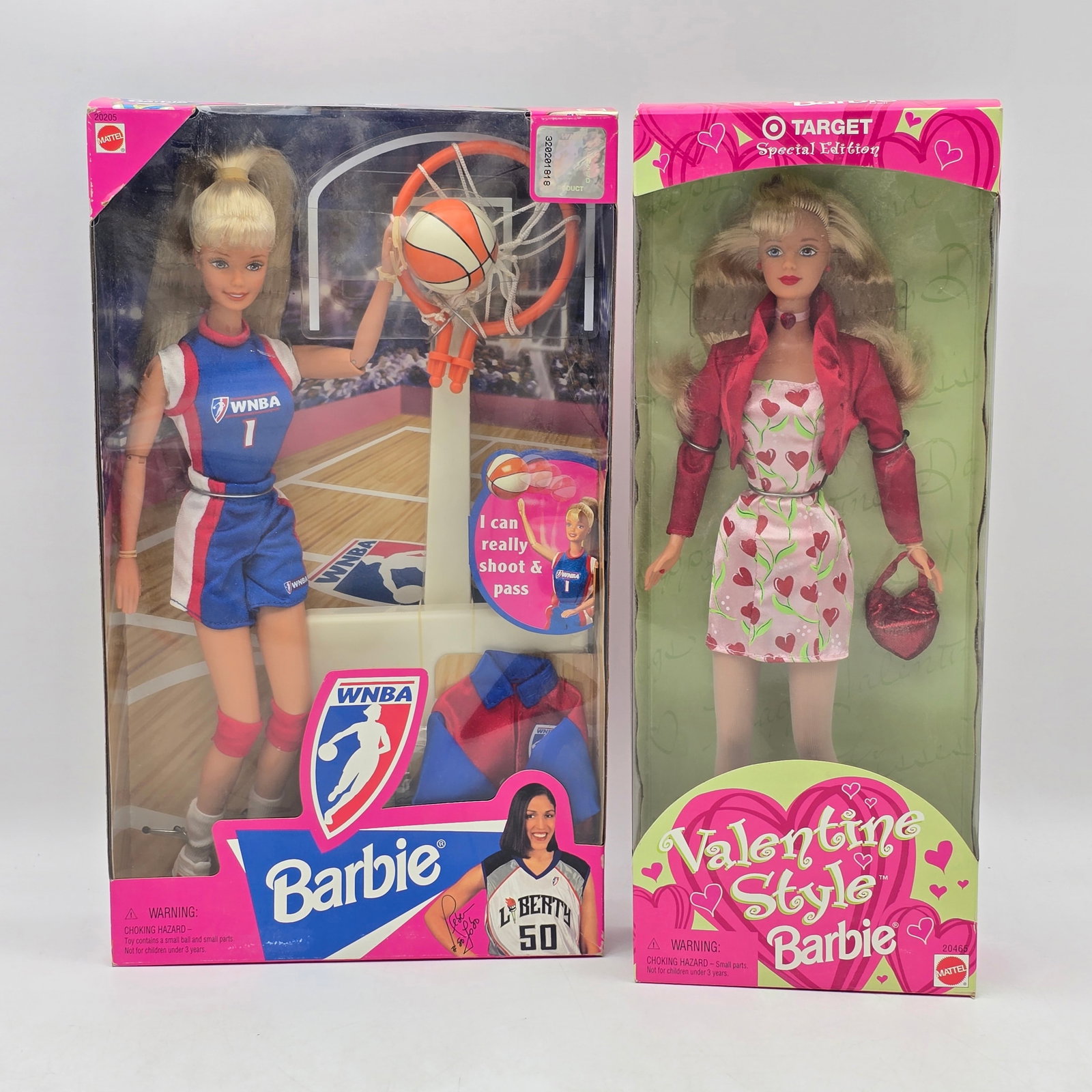 Pair of Mattel Barbie Dolls (1 of 6)