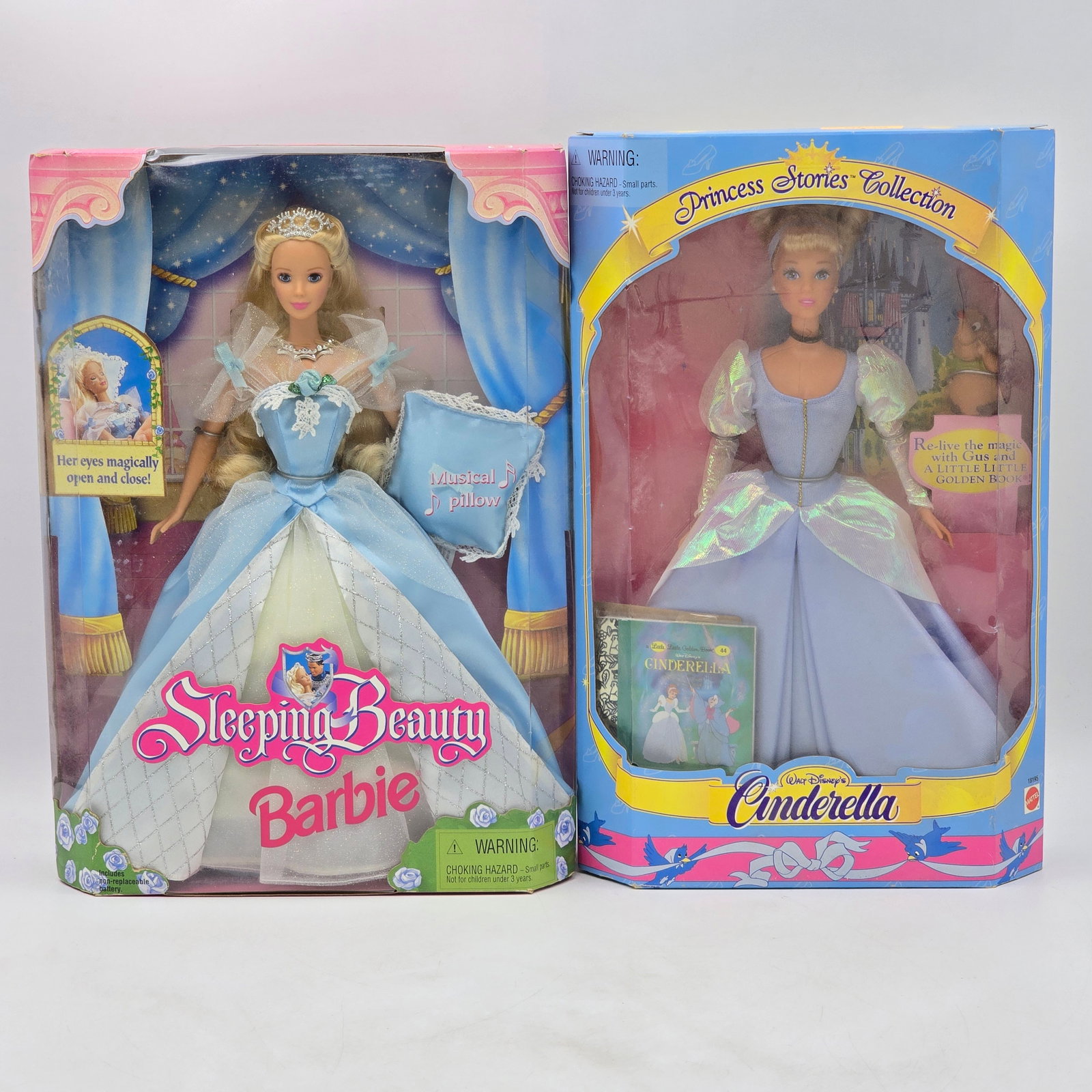 Pair of Mattel Princess Barbie Dolls (1 of 6)