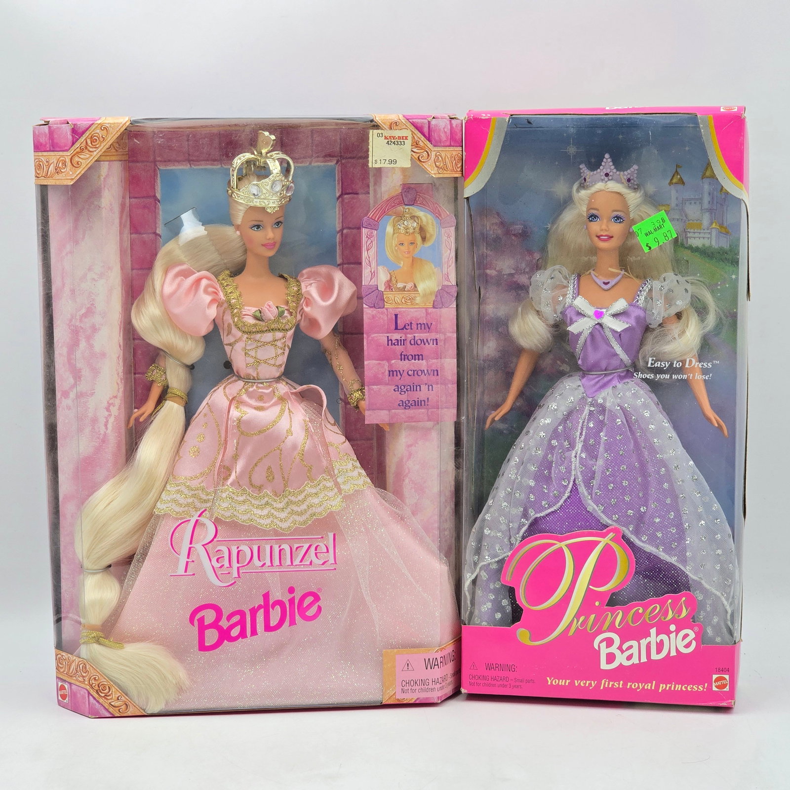 Pair of Mattel Barbie Dolls (1 of 6)