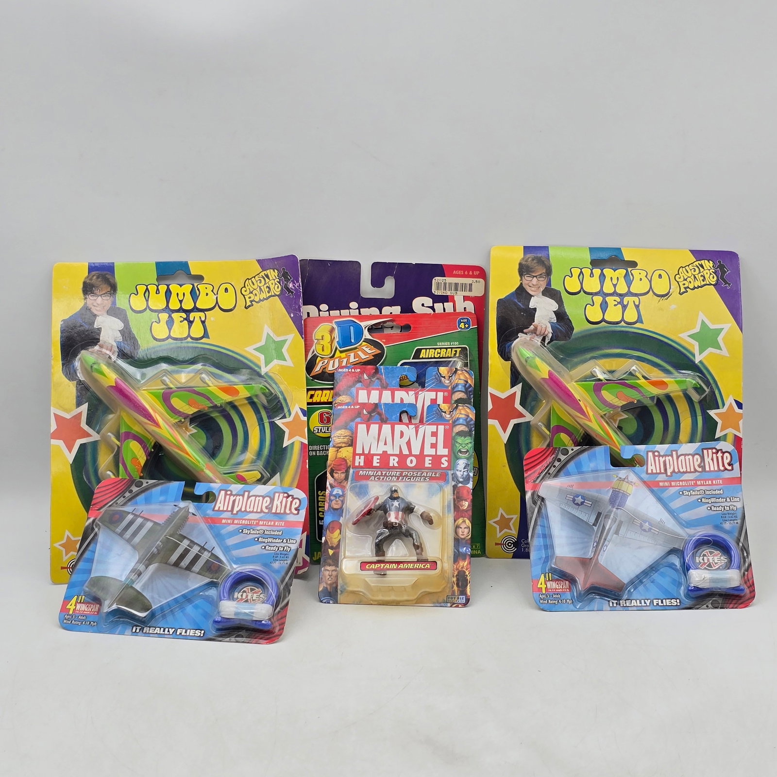 Lot of 8 Carded Toys (1 of 8)