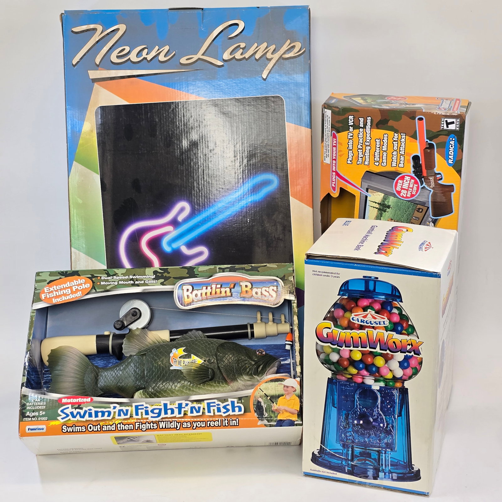 Toy Lot Bass Fish Huntin 3 Gumball (1 of 7)