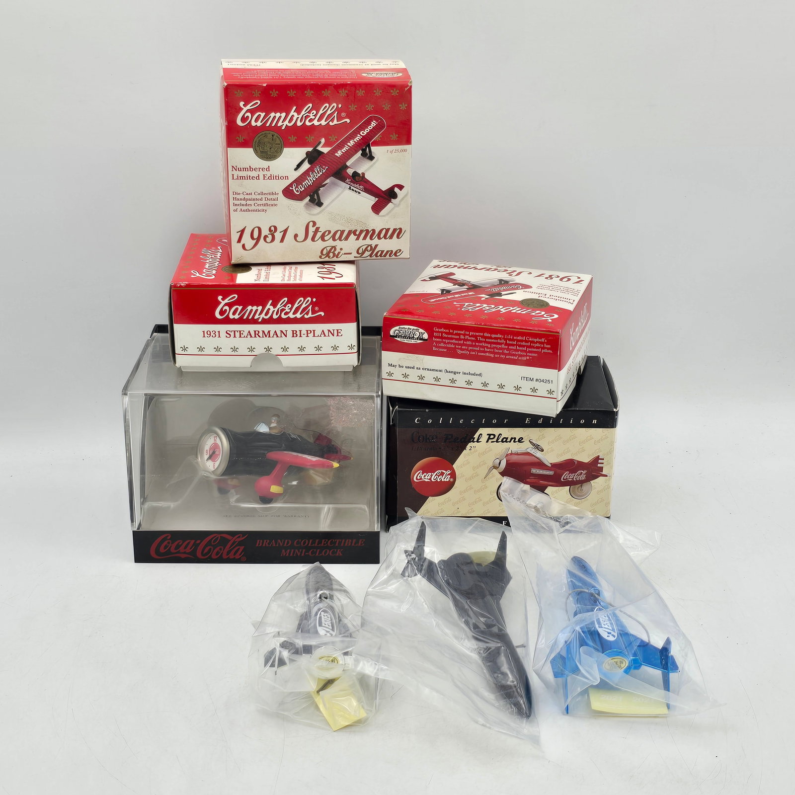 Coca Cola Plane Rocket Lot 8pc (1 of 7)