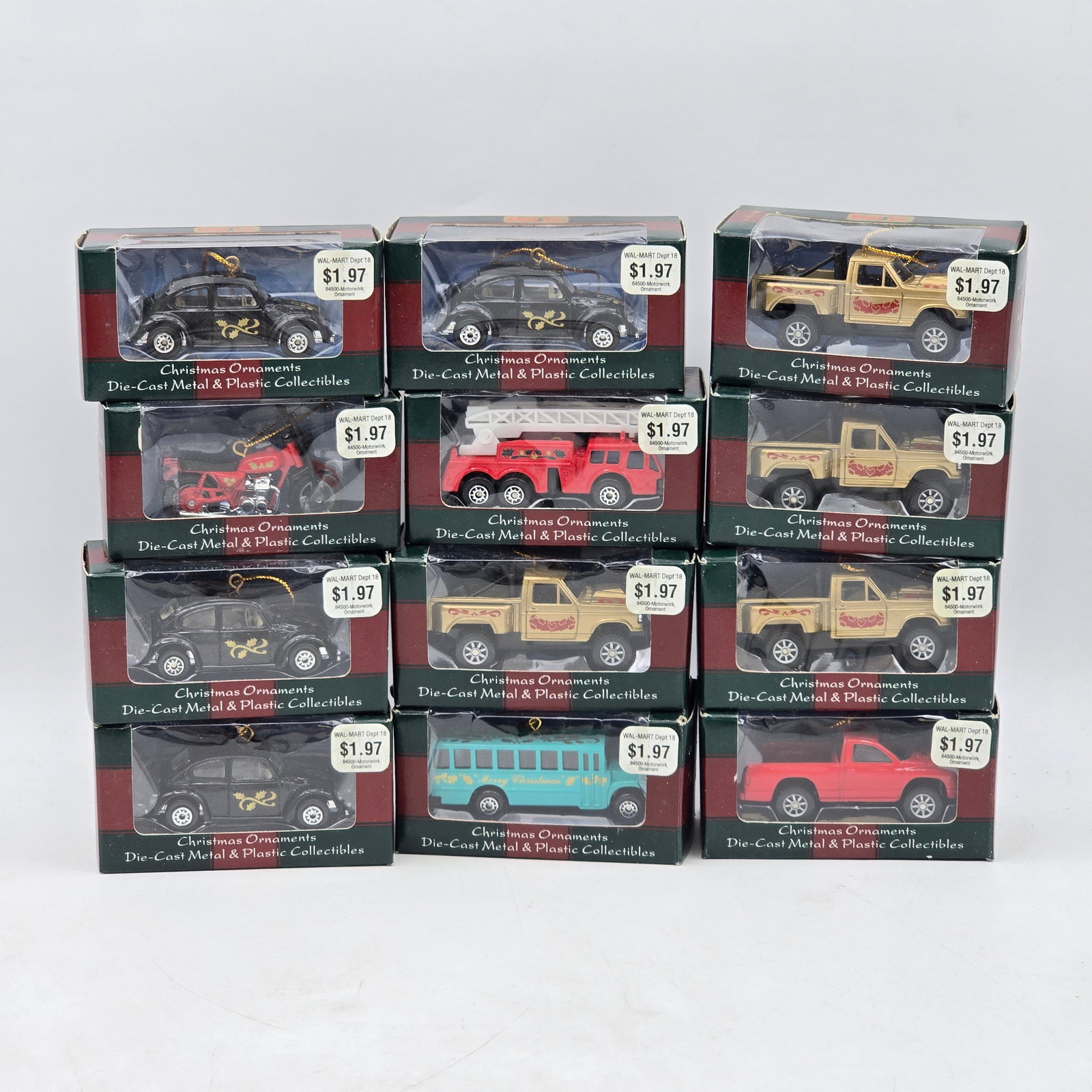 Diecast Ornament Vehicle Lot 12pc (1 of 7)