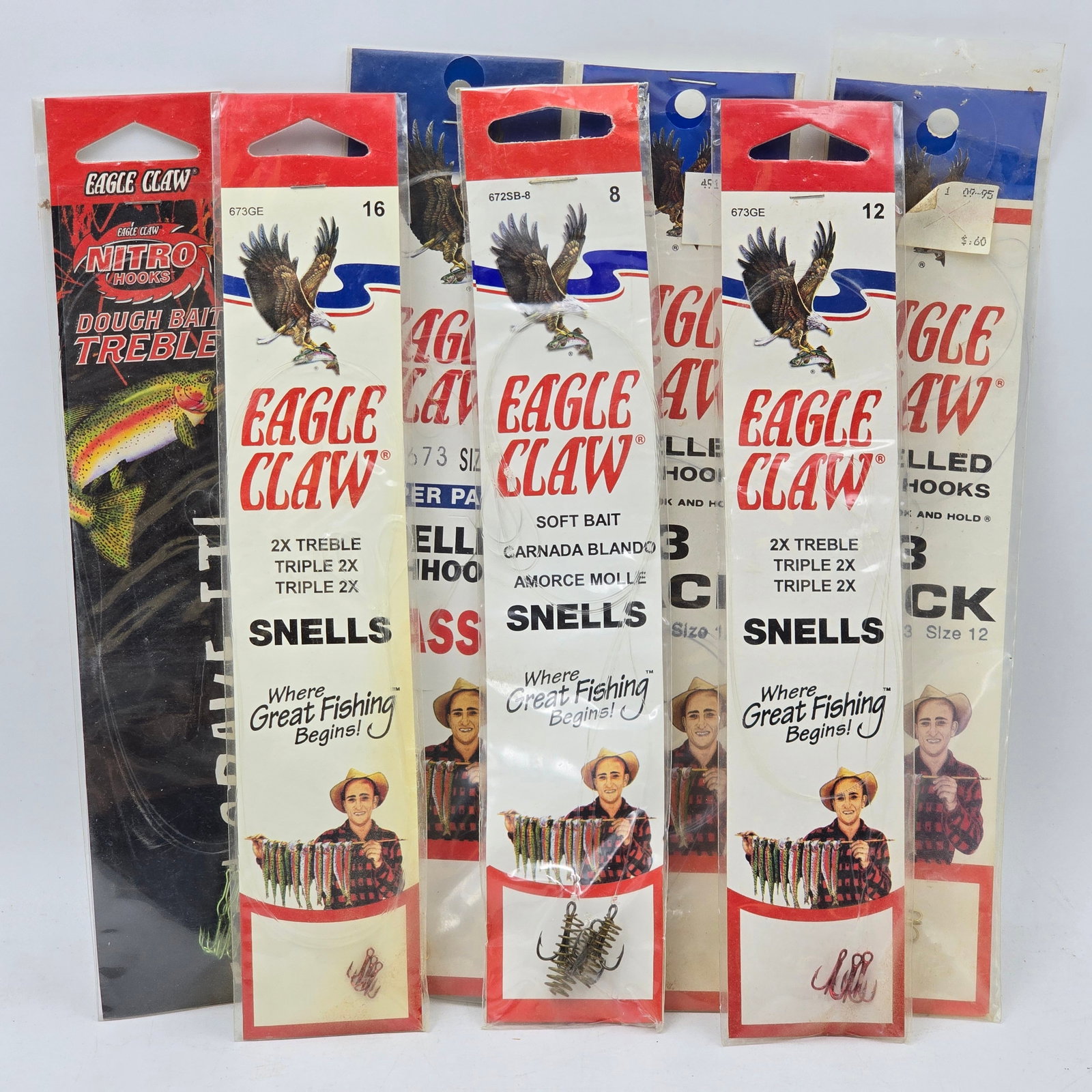 Eagle Claw Hooks Lot 7pc (1 of 6)