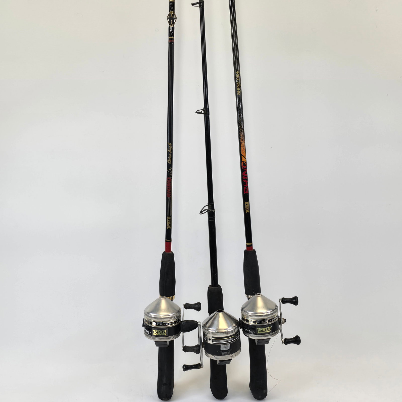 Zebco Rod & Reel Combo Lot 3pc (1 of 20)