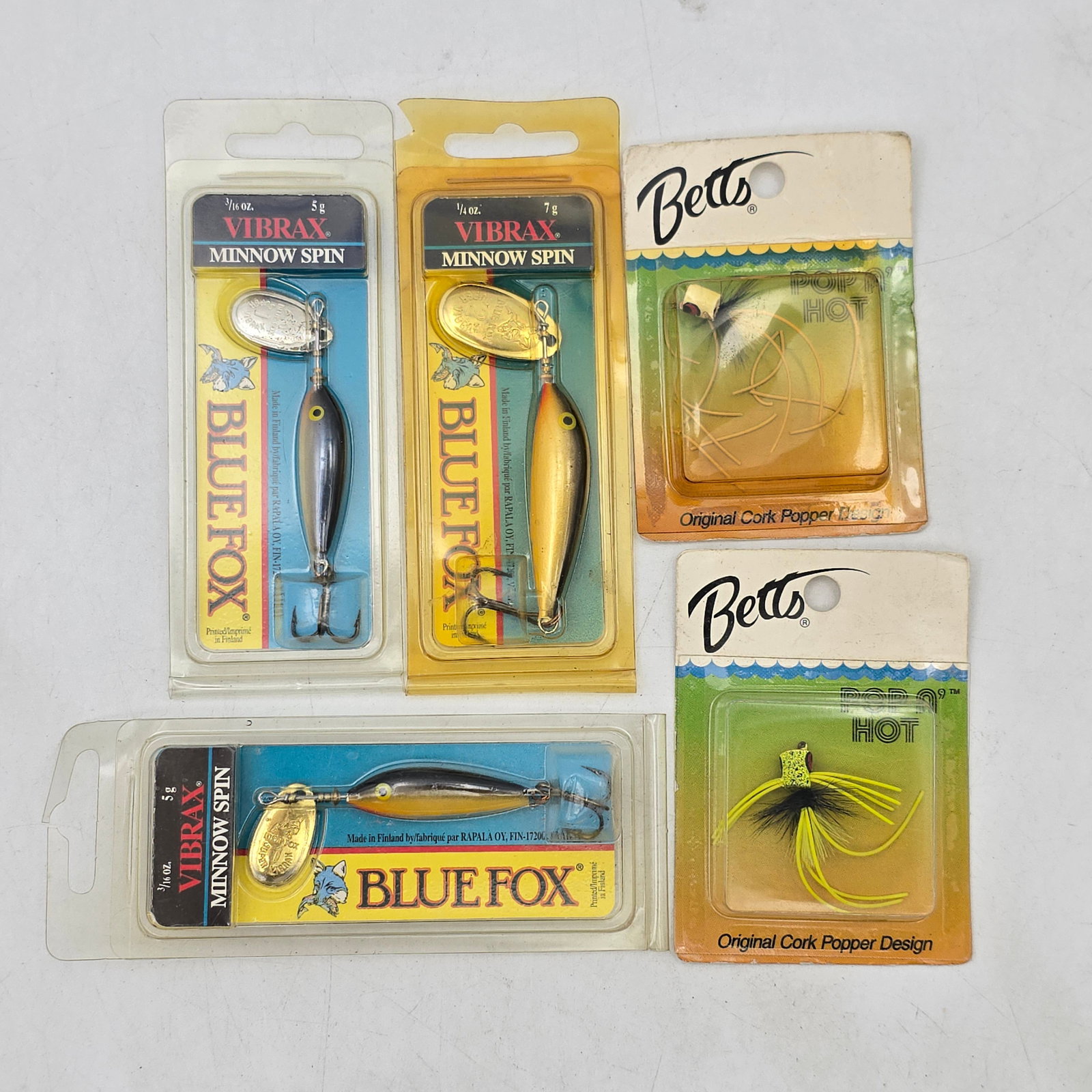 Blue Fox Vibrax Lures 5pc (1 of 5)