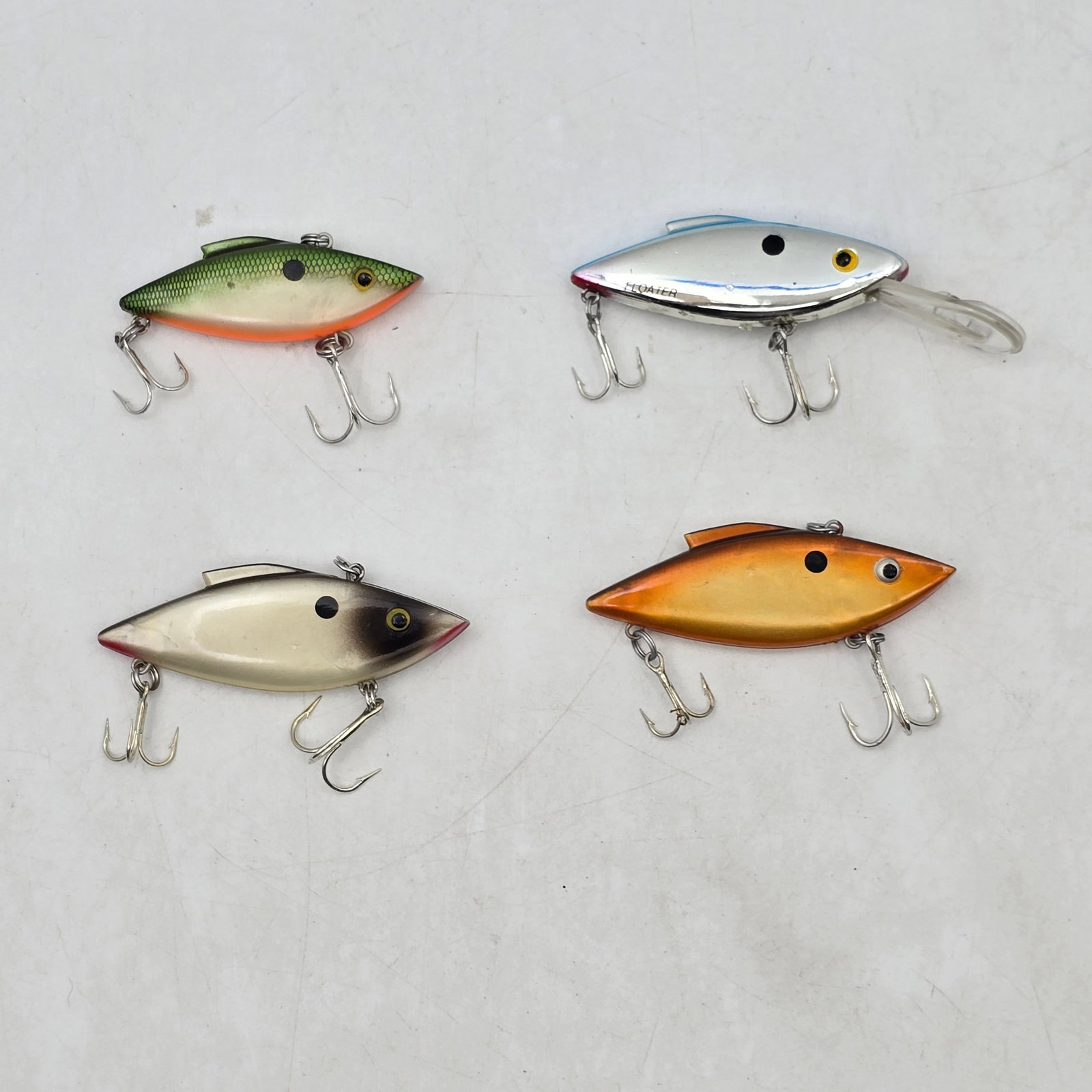 Lipless Crankbait Lures 4pc (1 of 2)