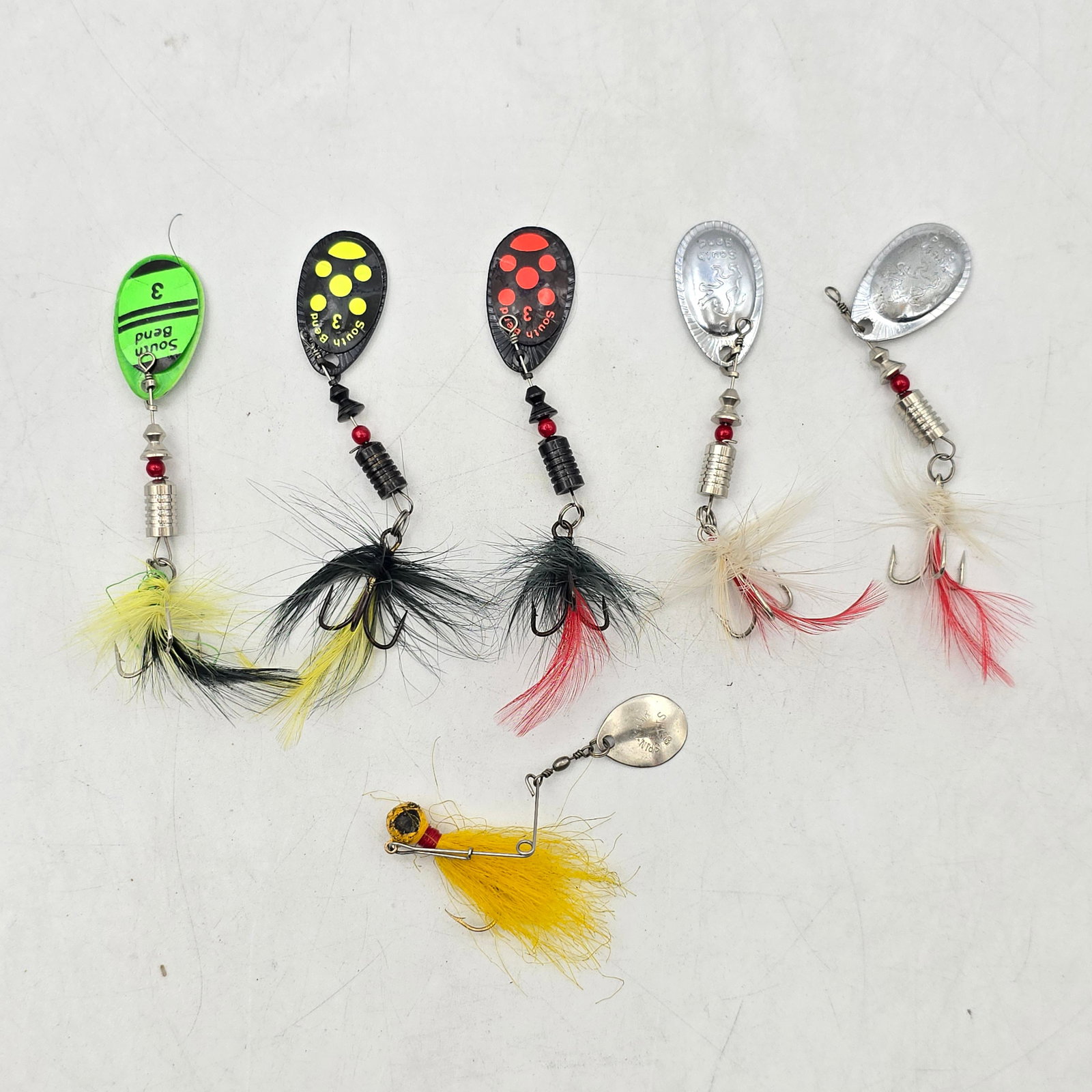 Spinner Fishing Lures 6pc (1 of 2)